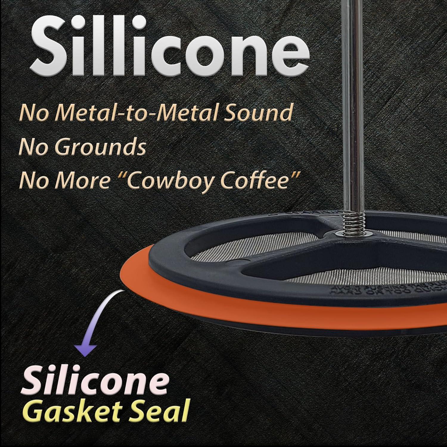 Filtros de Malla de Repuesto PortableAnd para Prensa Francesa 1000 ml