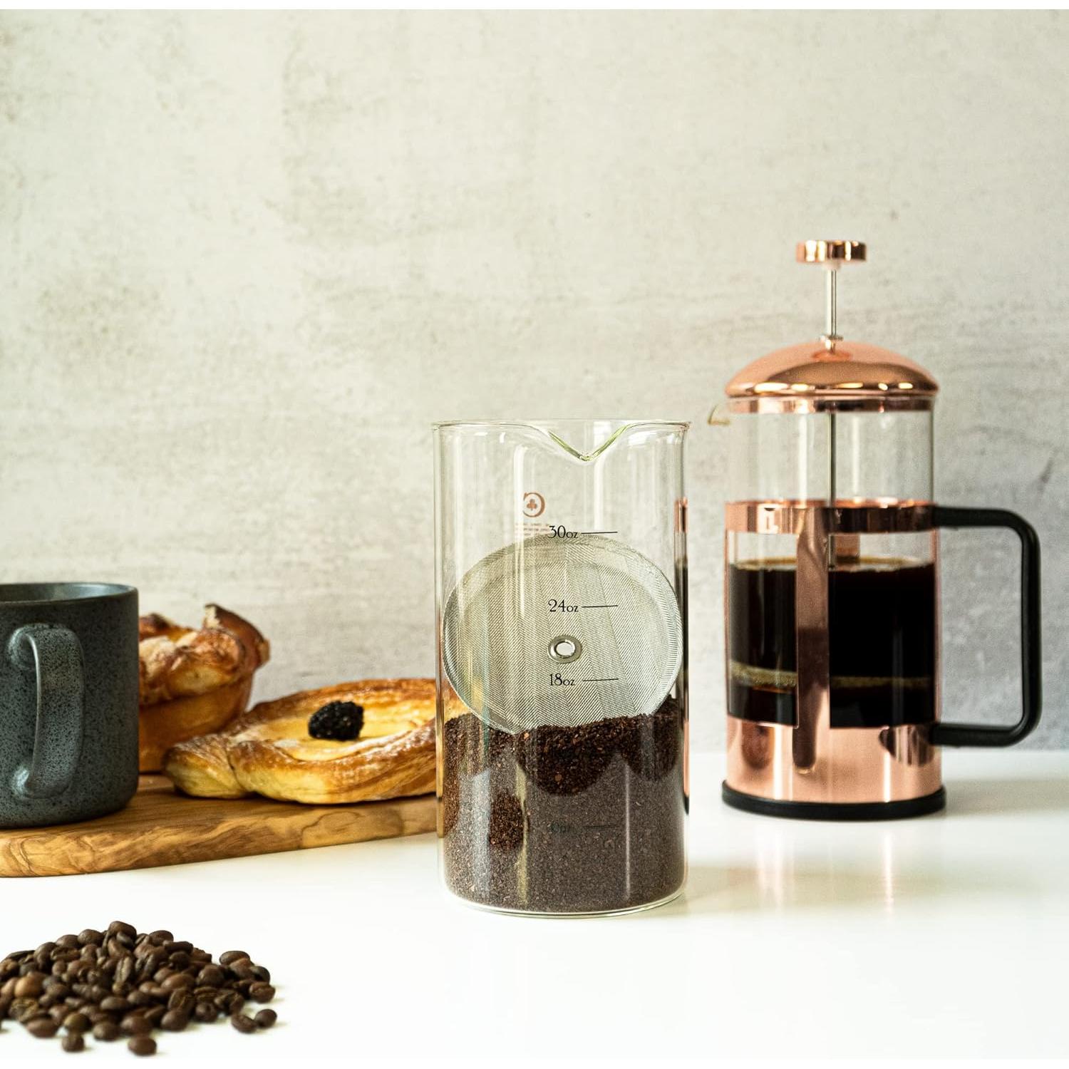 Cristal de Repuesto para Prensa Francesa Cafe Crush Club 1L