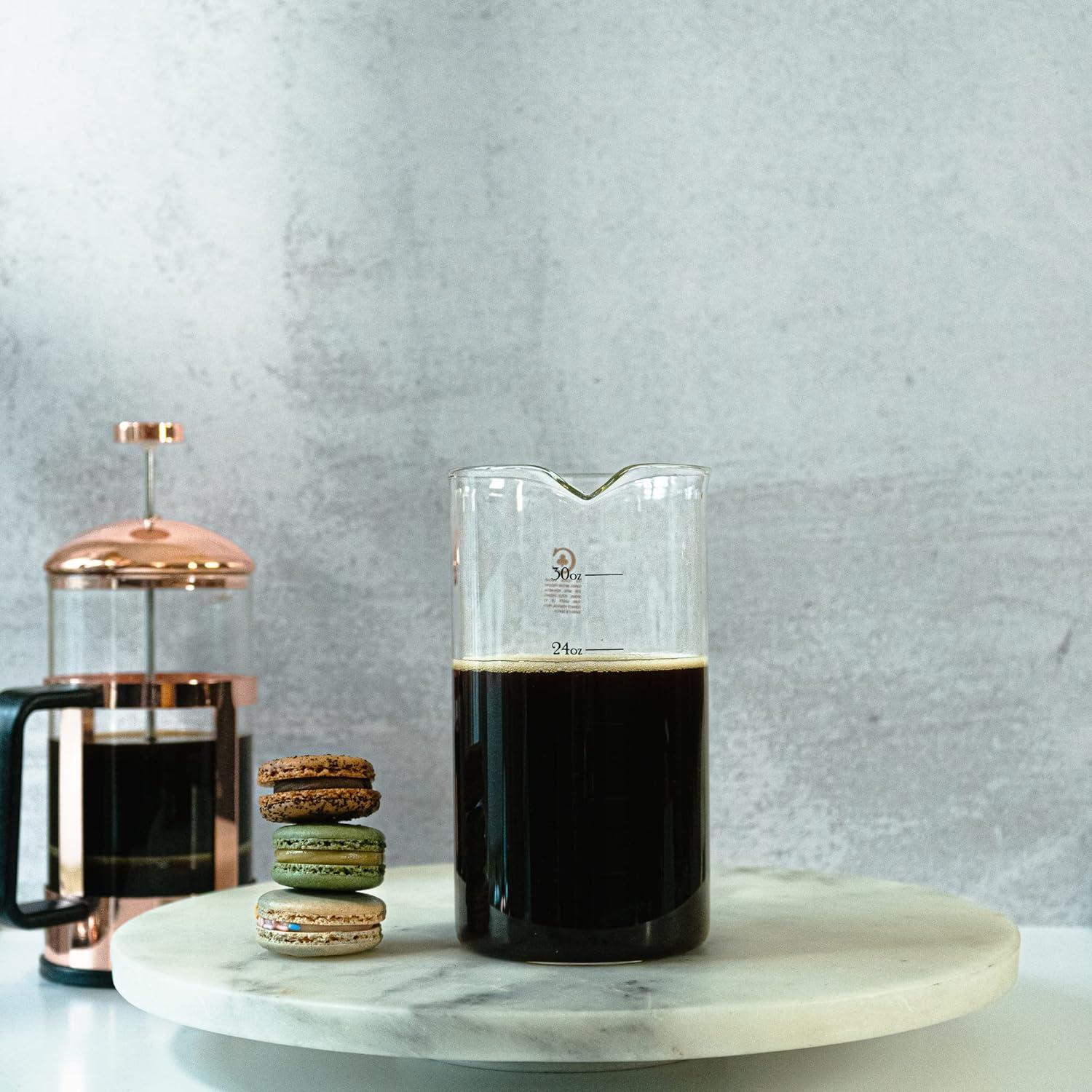 Cristal de Repuesto para Prensa Francesa Cafe Crush Club 1L