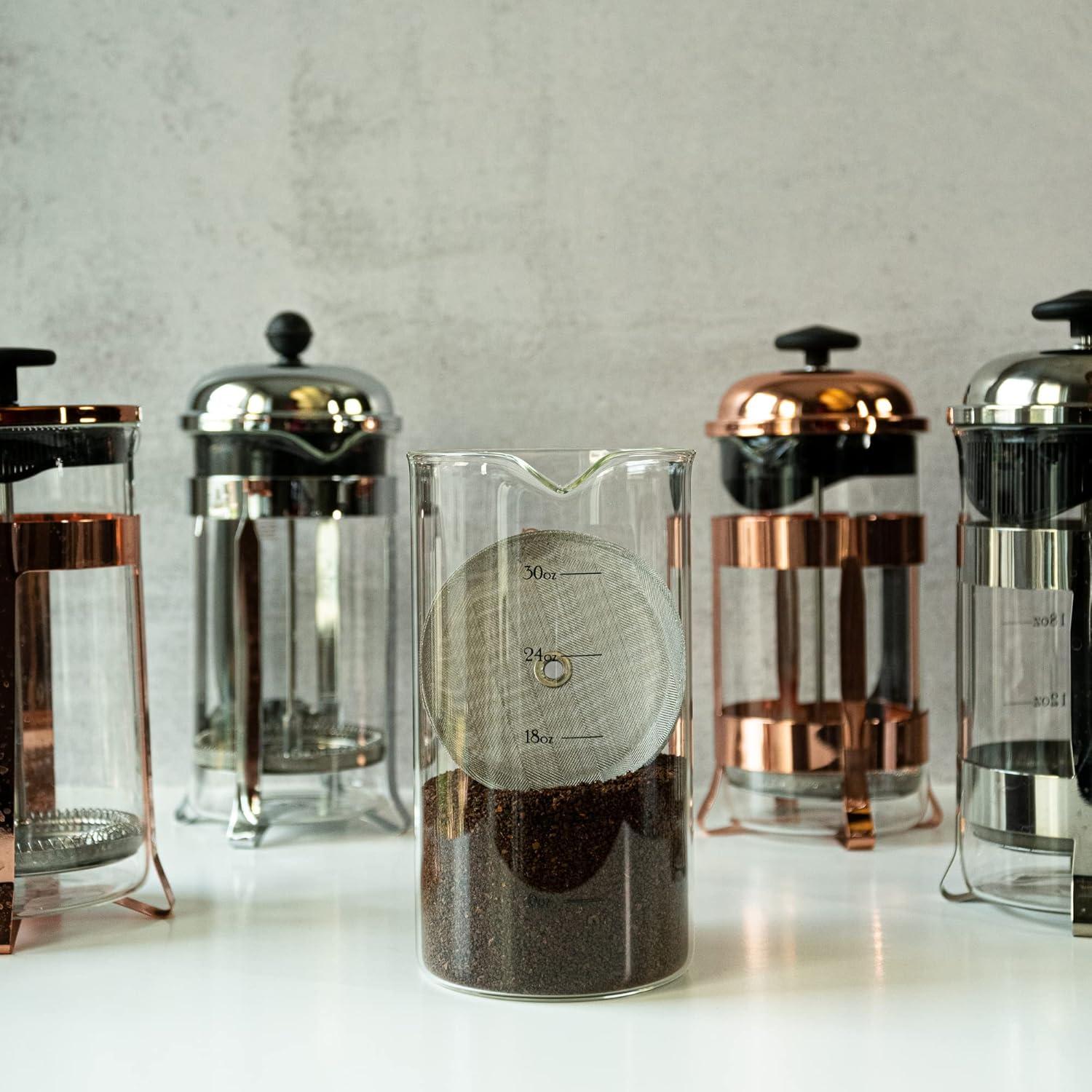 Cristal de Repuesto para Prensa Francesa Cafe Crush Club 1L