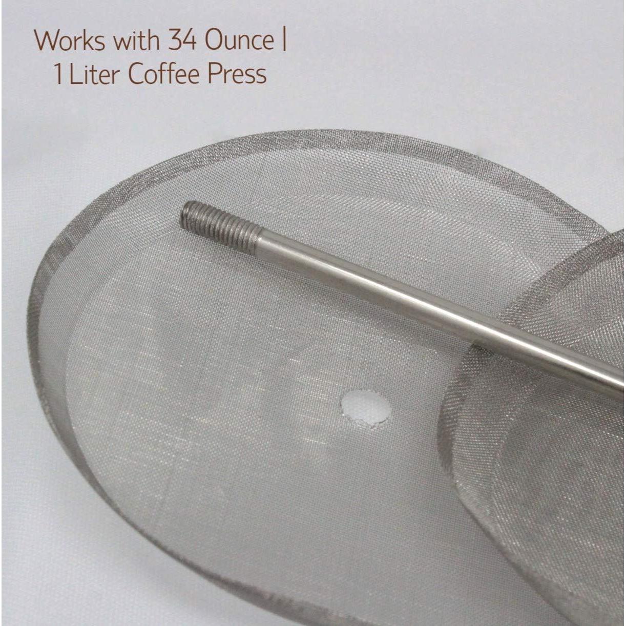 Juego de Reemplazo de Prensa Francesa 5 Piezas Cafe Crush Club