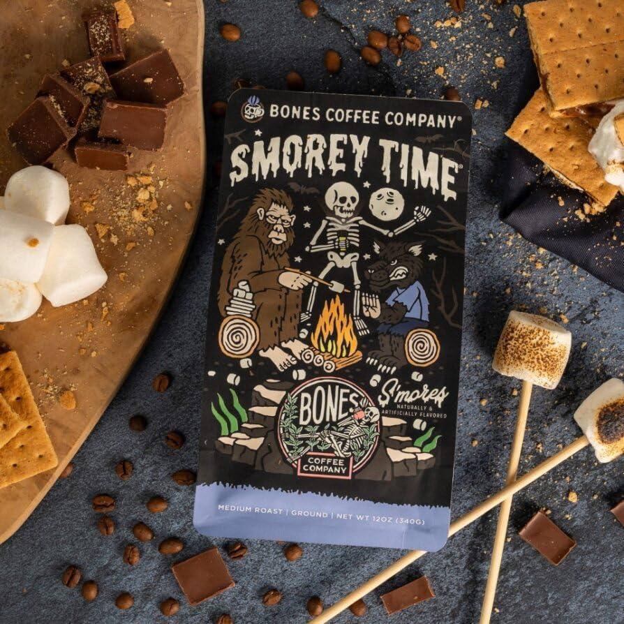 Café Molido S'morey Time Bones Coffee 340g Sabor S'mores