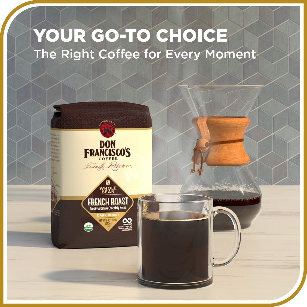 Café Orgánico Don Francisco Tostado Francés 510g 100% Arábica