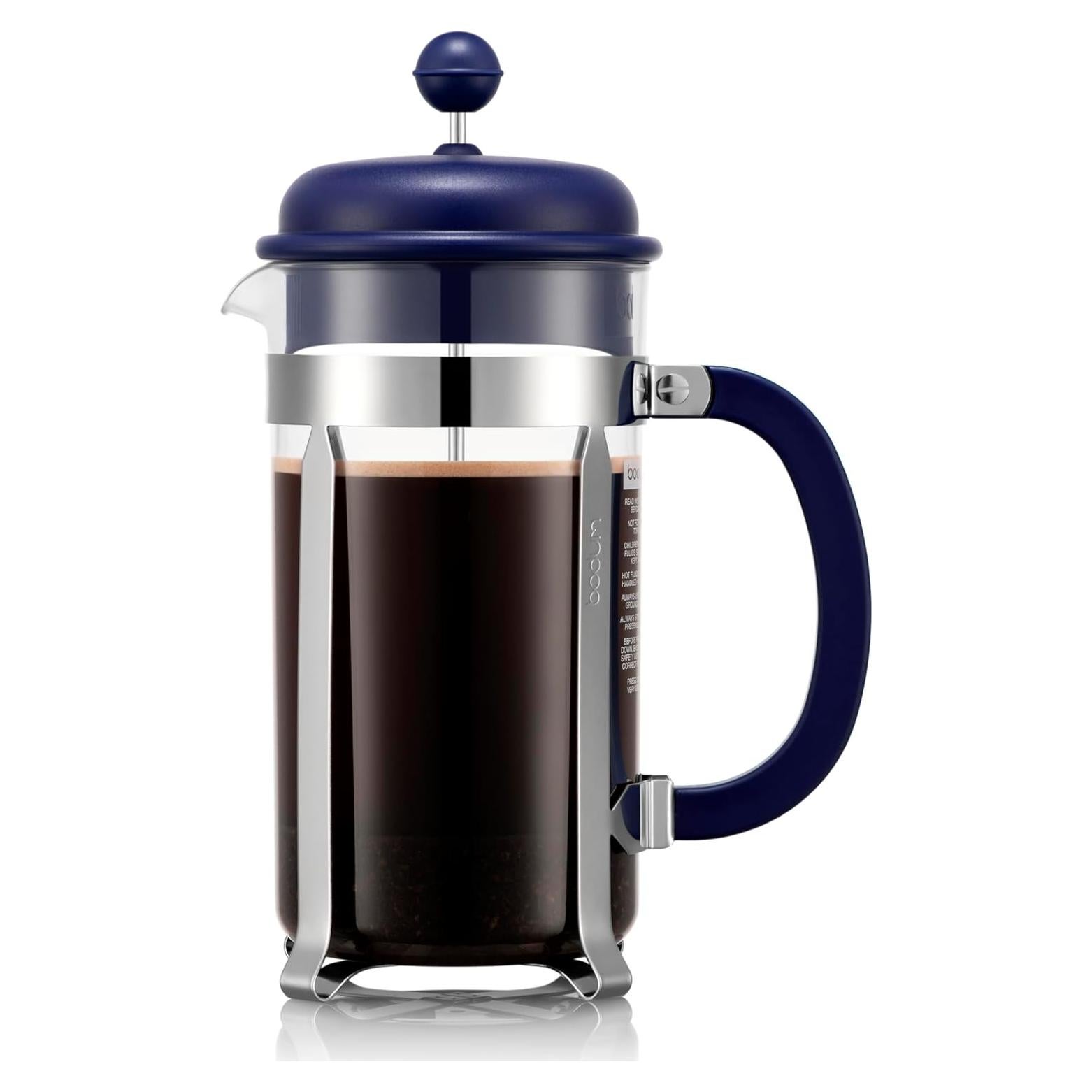 Cafetera de Émbolo Bodum 1006ml con Filtro Acero Inoxidable