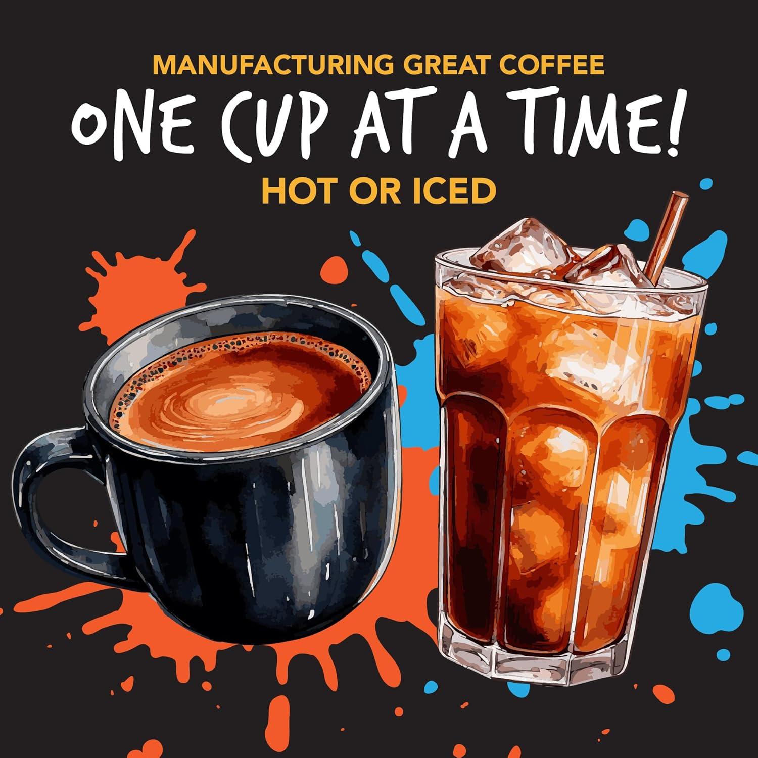 Café Molido Doble Cafeinado Java Factory 340g Tostado Oscuro