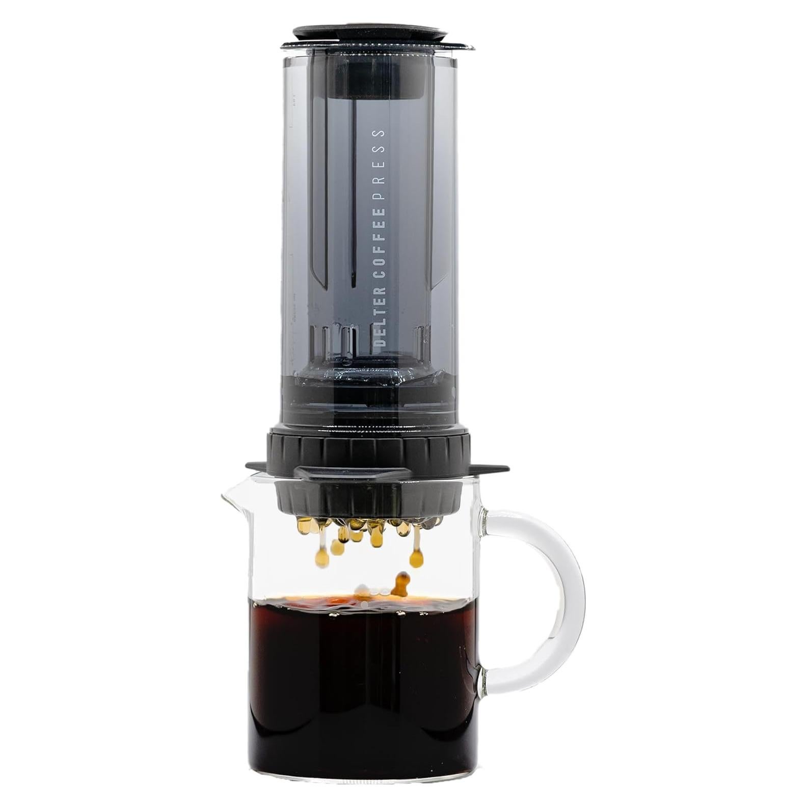 Prensa Francesa Delter Edición Gris Ahumado Automática