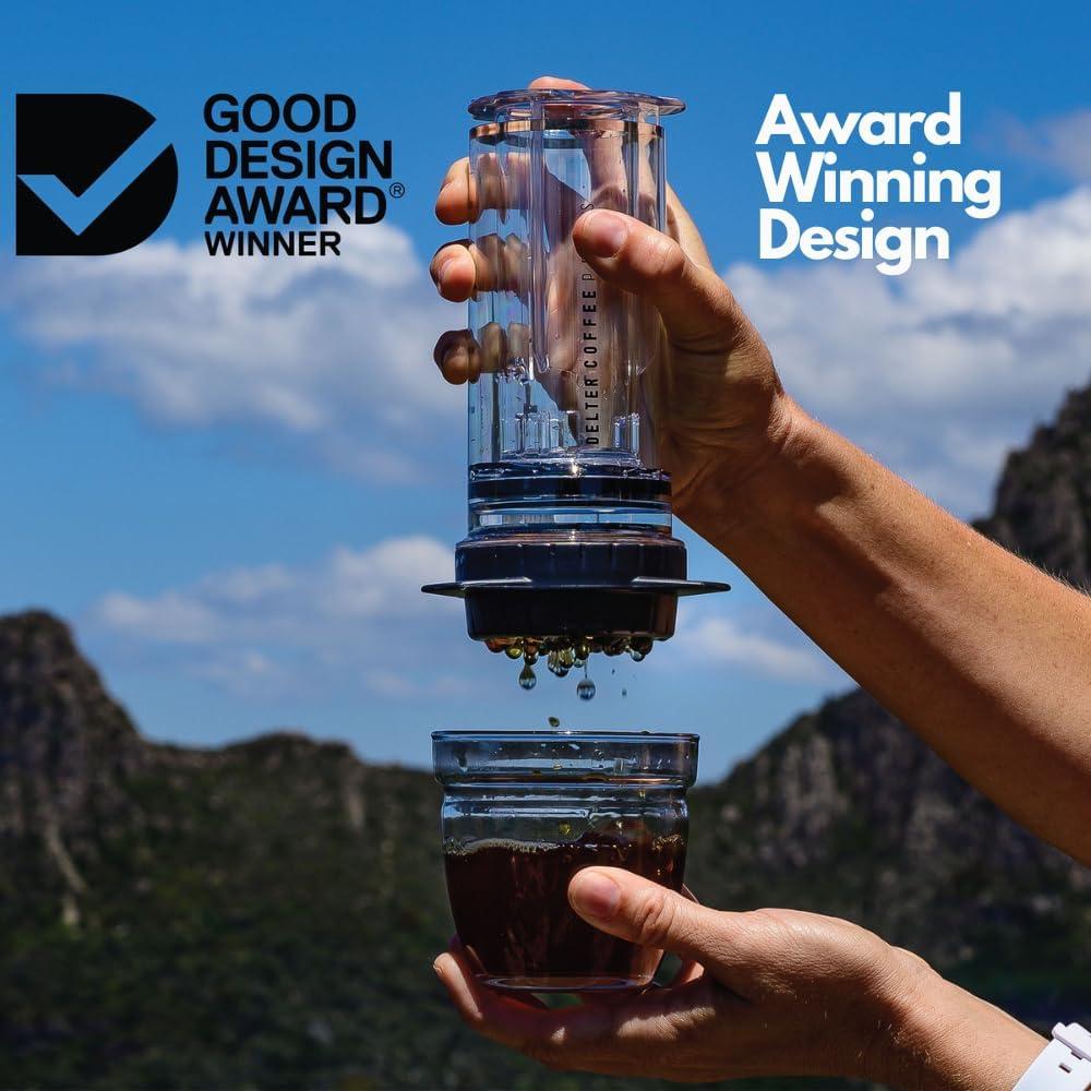 Prensa Francesa Delter Edición Gris Ahumado Automática