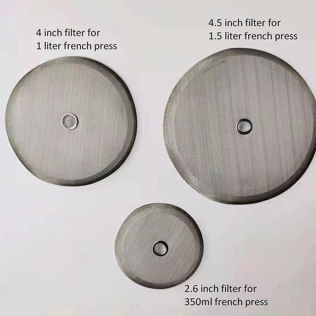 Filtros de Prensa Francesa IBETTERN 11.43 cm Paquete de 4
