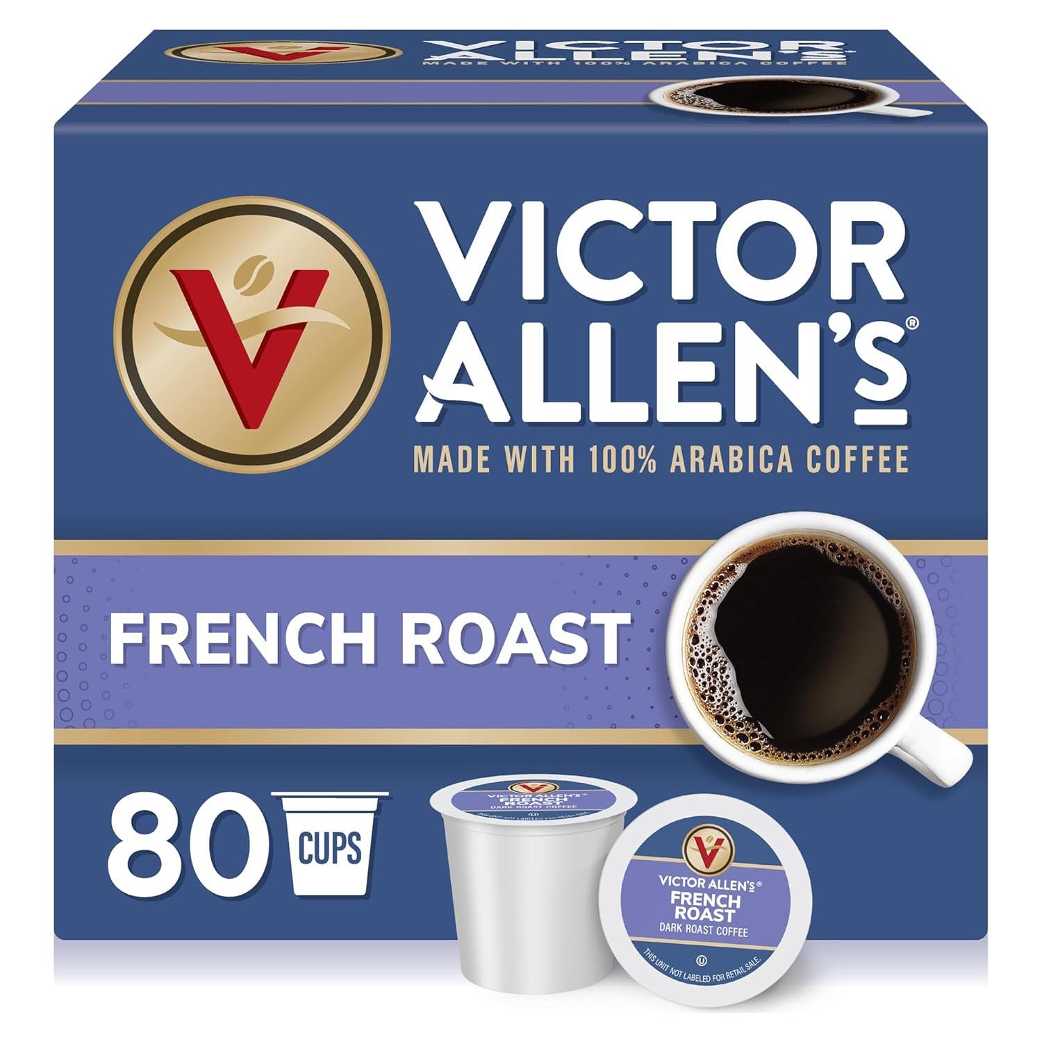 Café Tostado Francés Victor Allen 80 Cápsulas K-Cup