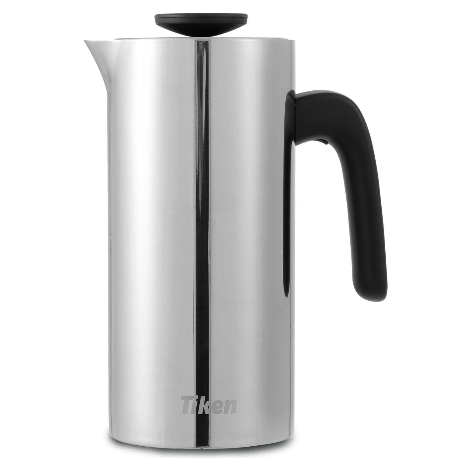 Cafetera Prensa Francesa Tiken FP110 Acero Inoxidable 34Oz