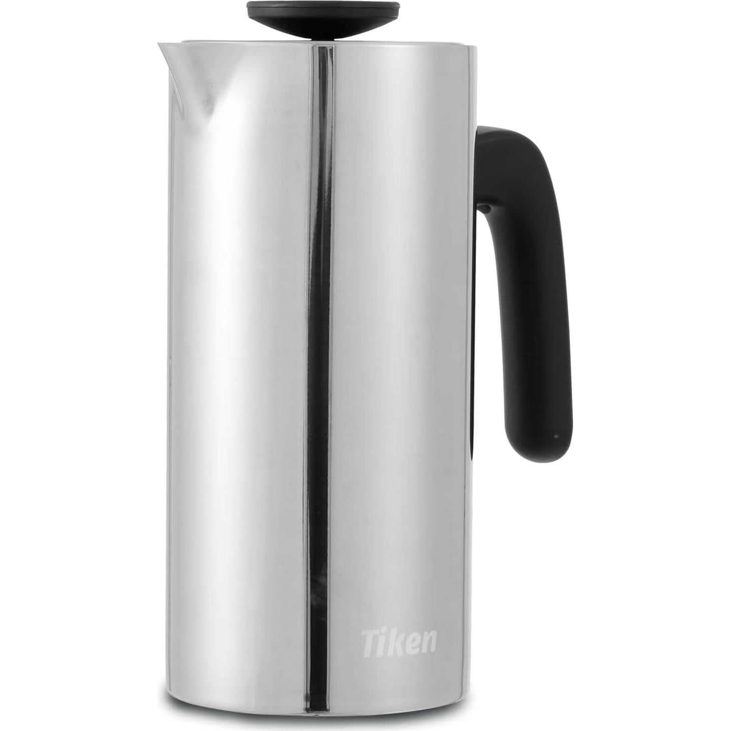 Cafetera Prensa Francesa Tiken FP110 Acero Inoxidable 34Oz