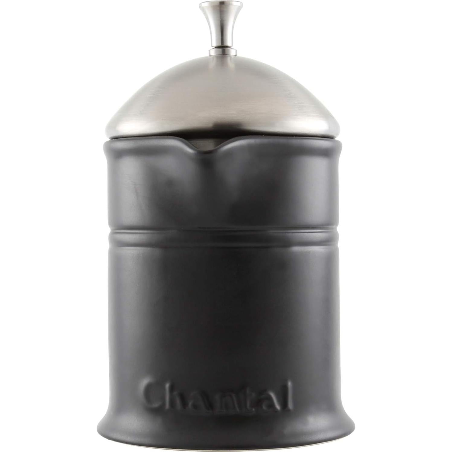 Prensa Francesa de Cerámica Chantal 0.47L Émbolo Acero Inoxidable