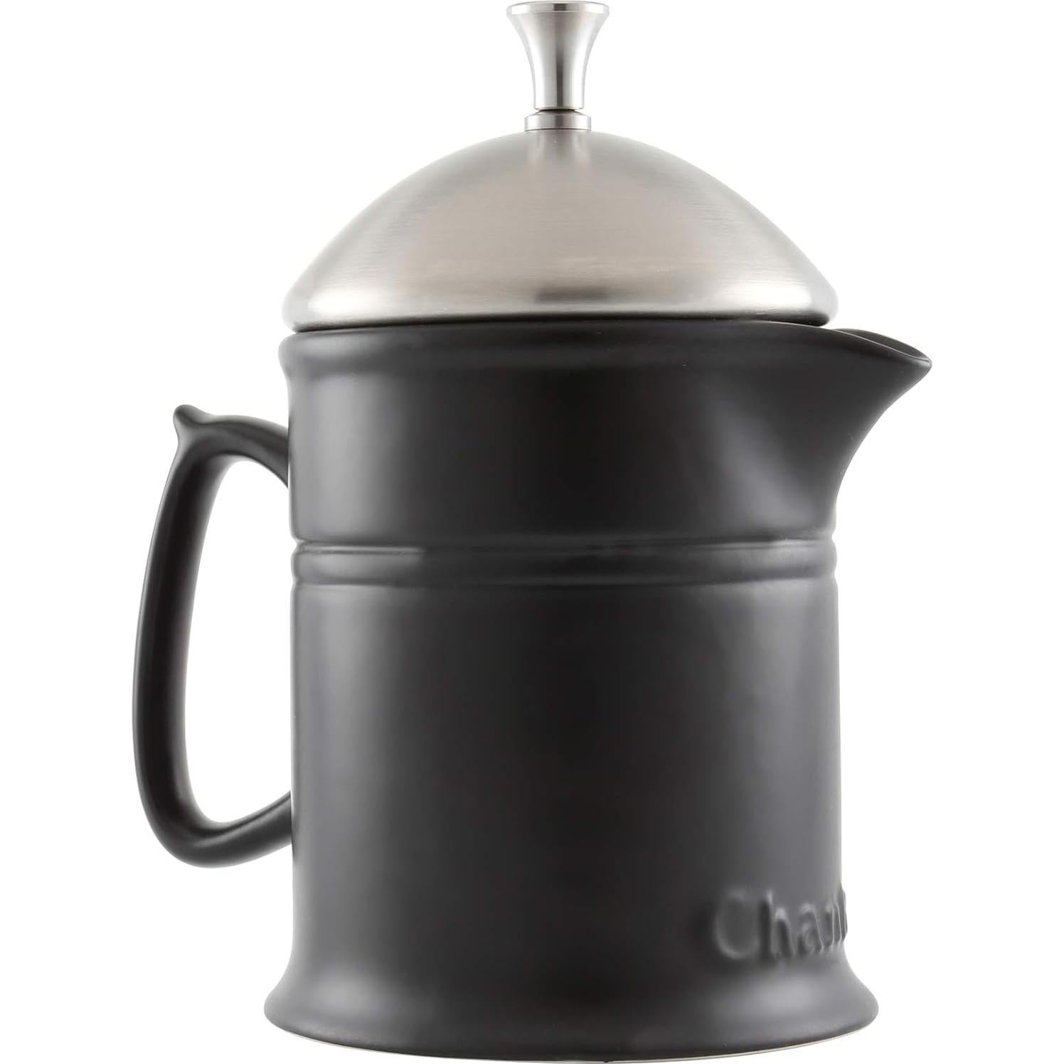 Prensa Francesa de Cerámica Chantal 0.47L Émbolo Acero Inoxidable