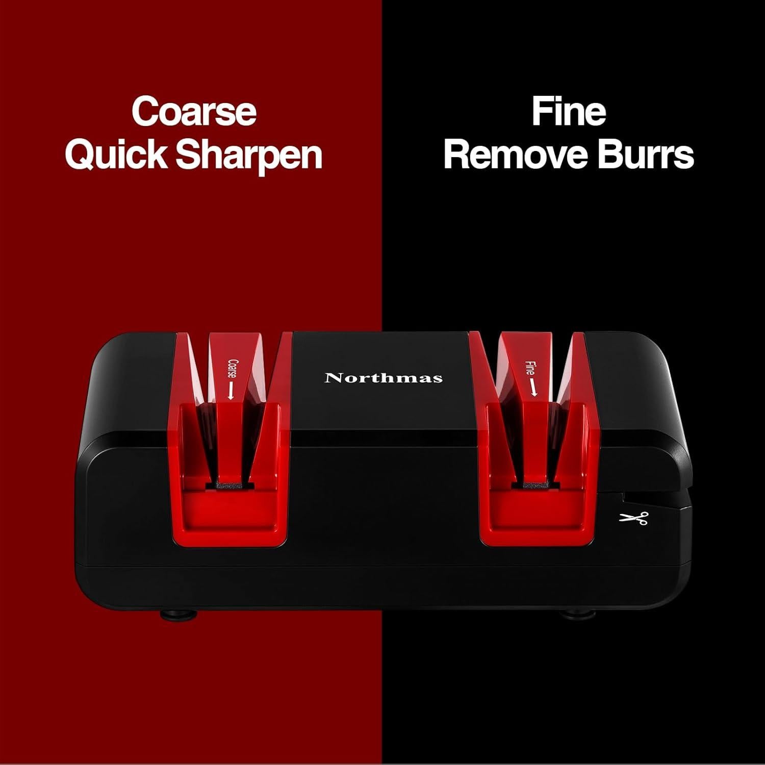 Afilador Eléctrico de Cuchillos Northmas QN-M801 2 Etapas