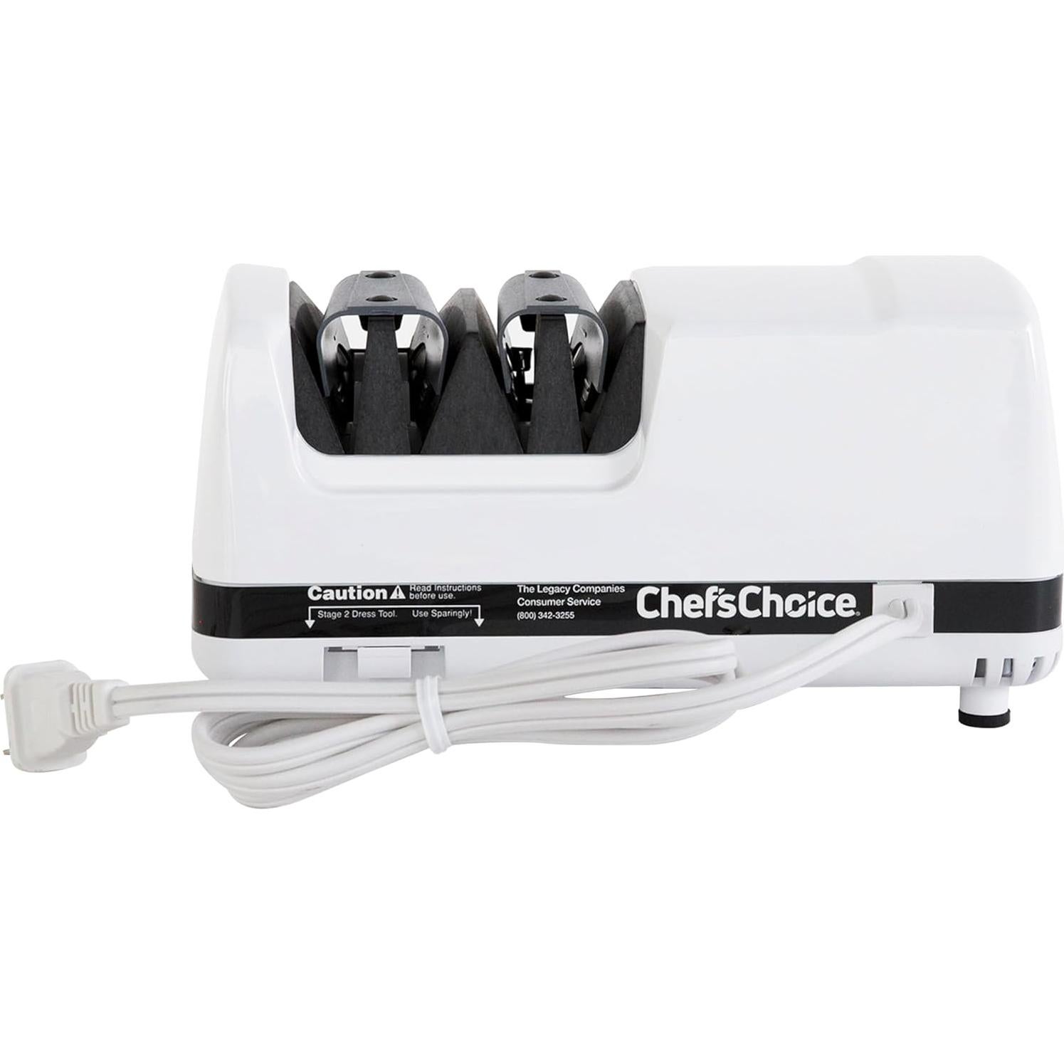 Afilador Eléctrico Chef'sChoice 320 de 2 Etapas, Blanco