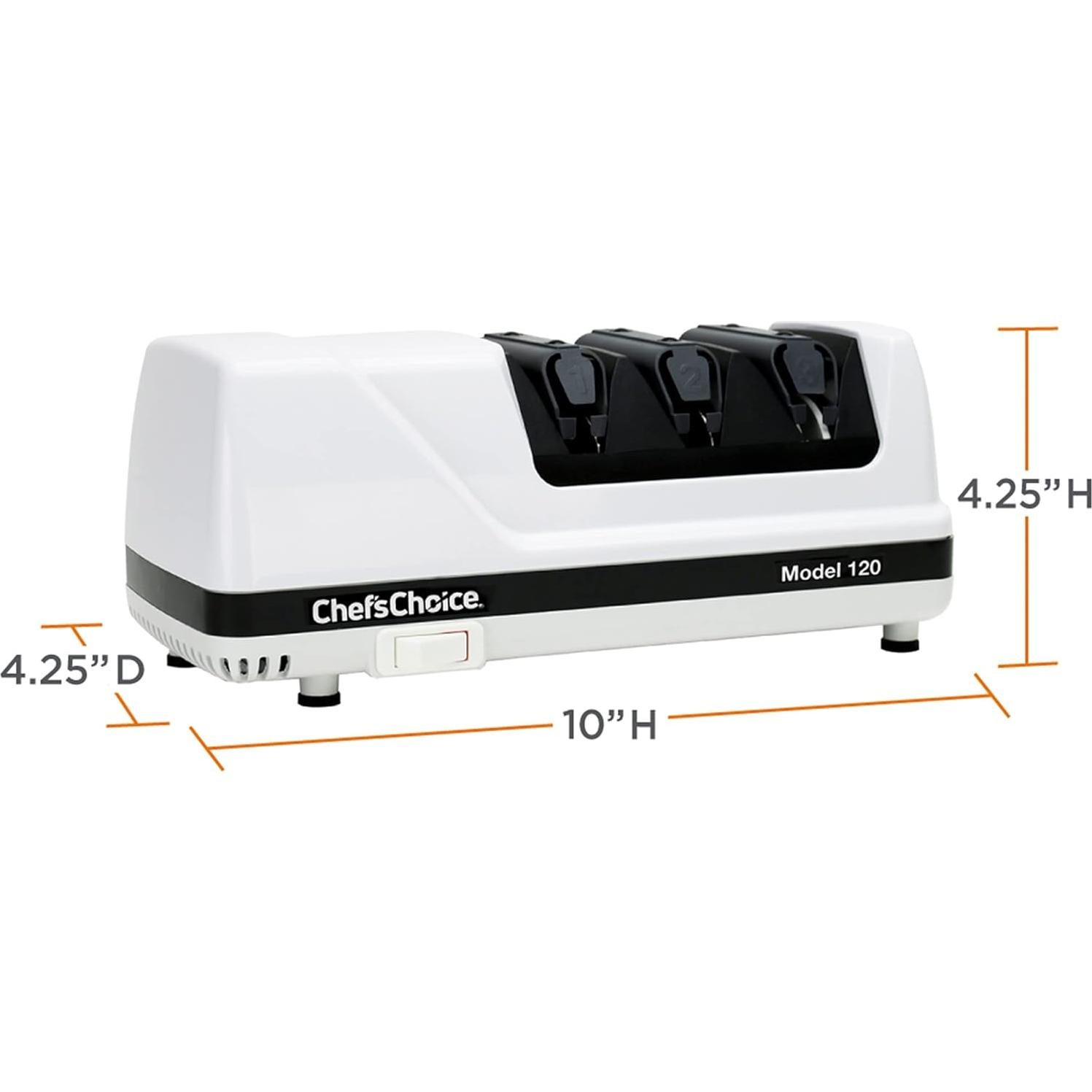 Afilador Eléctrico Chef'sChoice 3 Etapas con Diamante 25.4cm