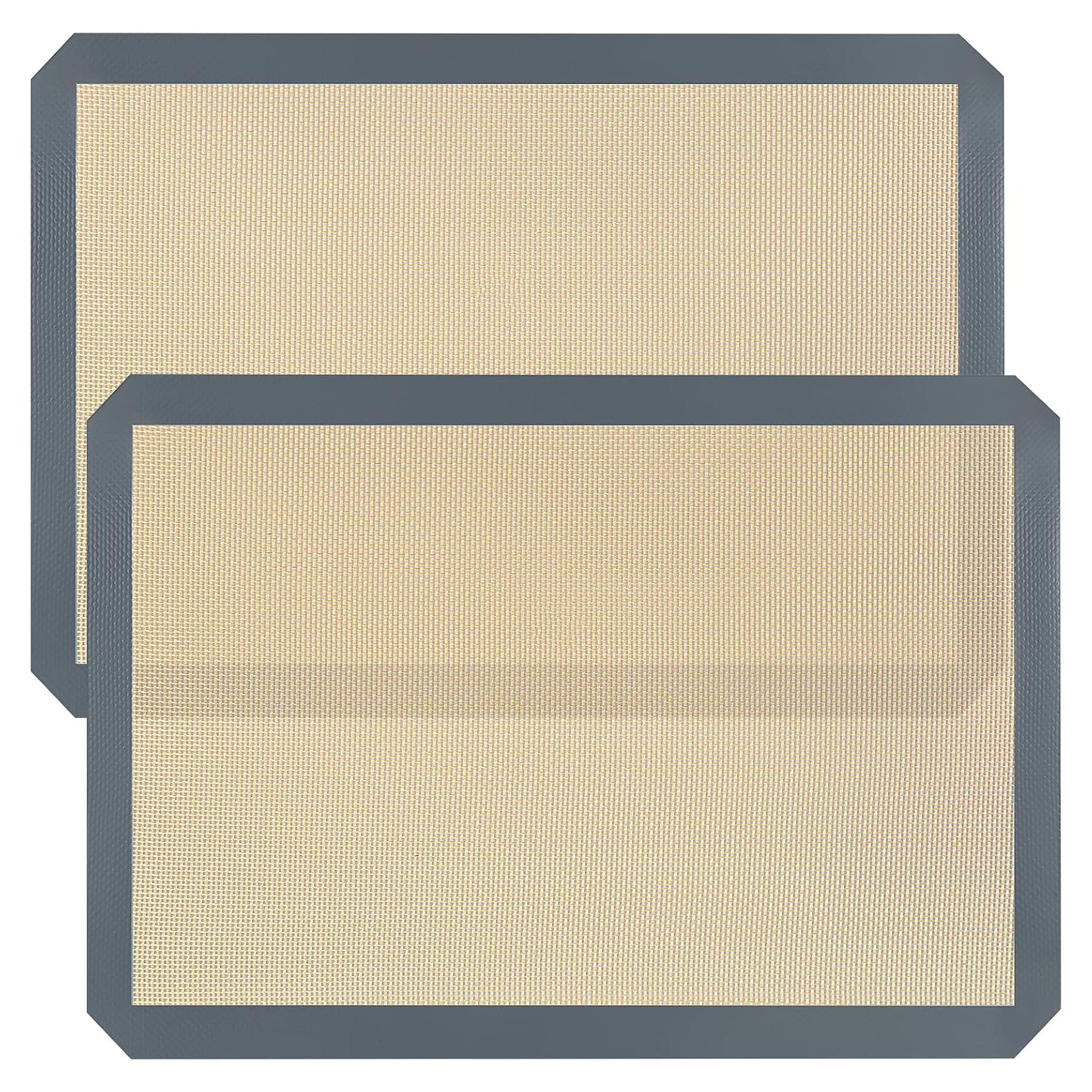 Alfombrilla de Silicona para Hornear Itlovei 42x29.5cm Gris