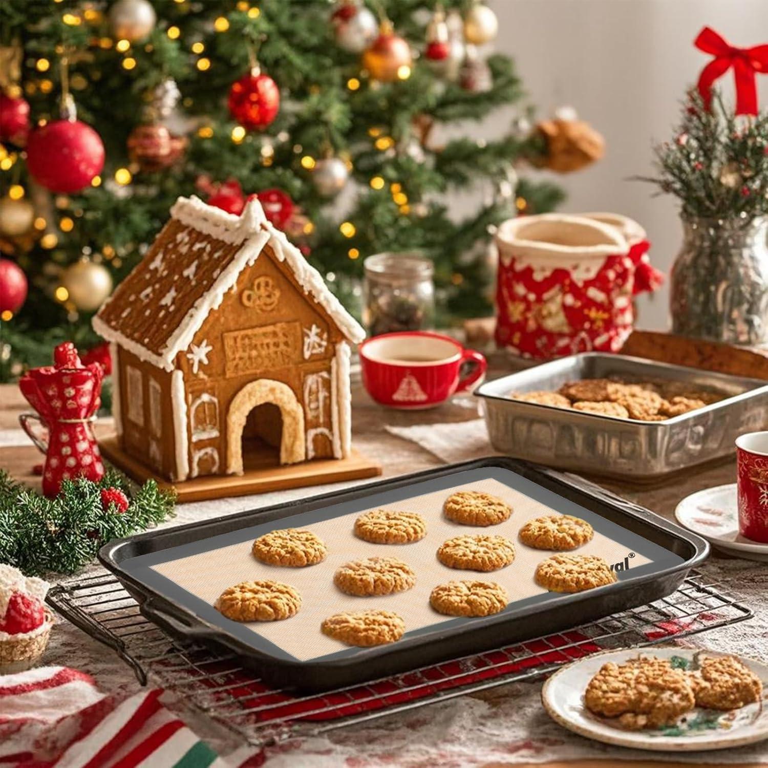 4 Tapetes de Silicona Antiadherentes whisrvival 42x29.5cm