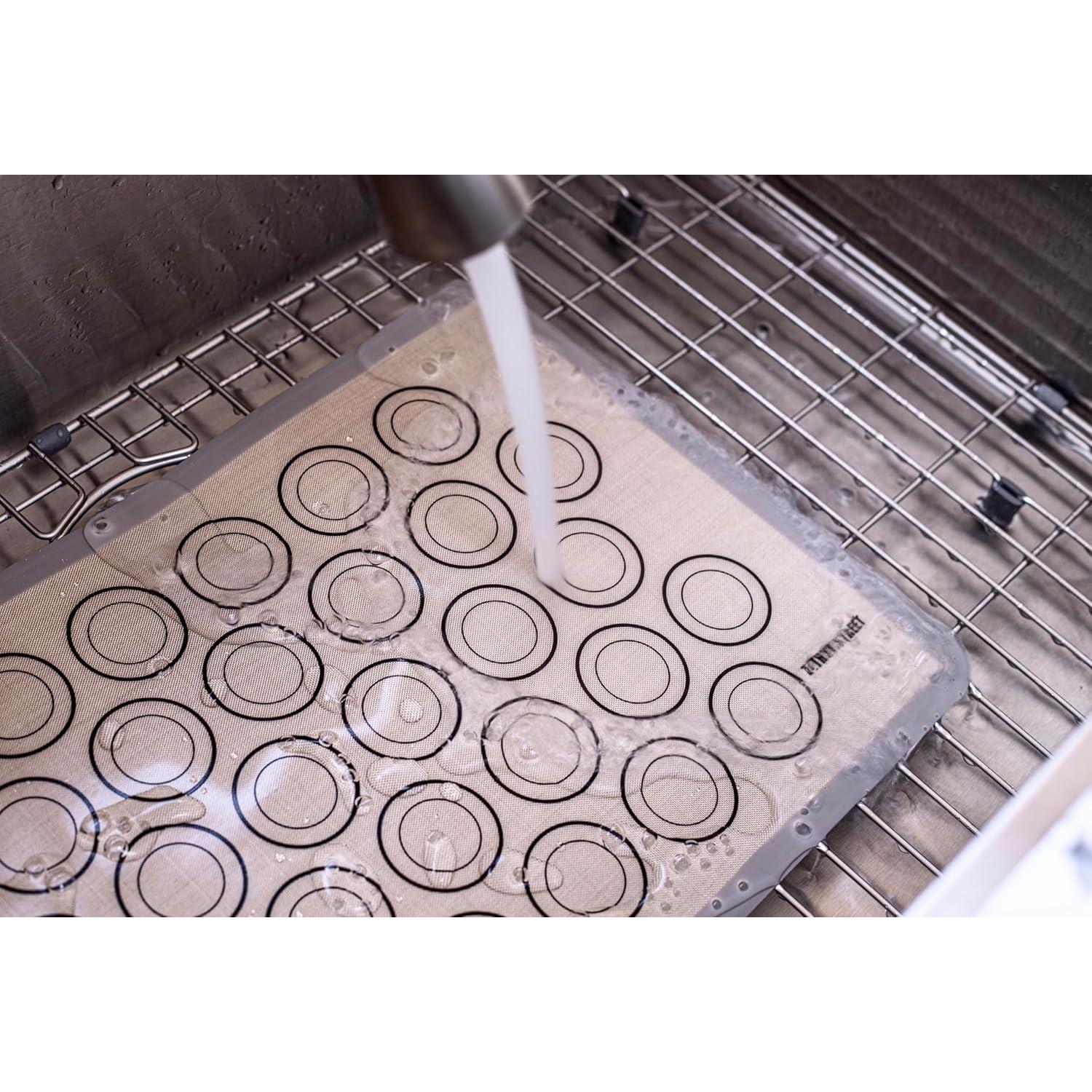 Tapas de Silicona Zethyr Street para Hornear Macarons - 4 Pzas