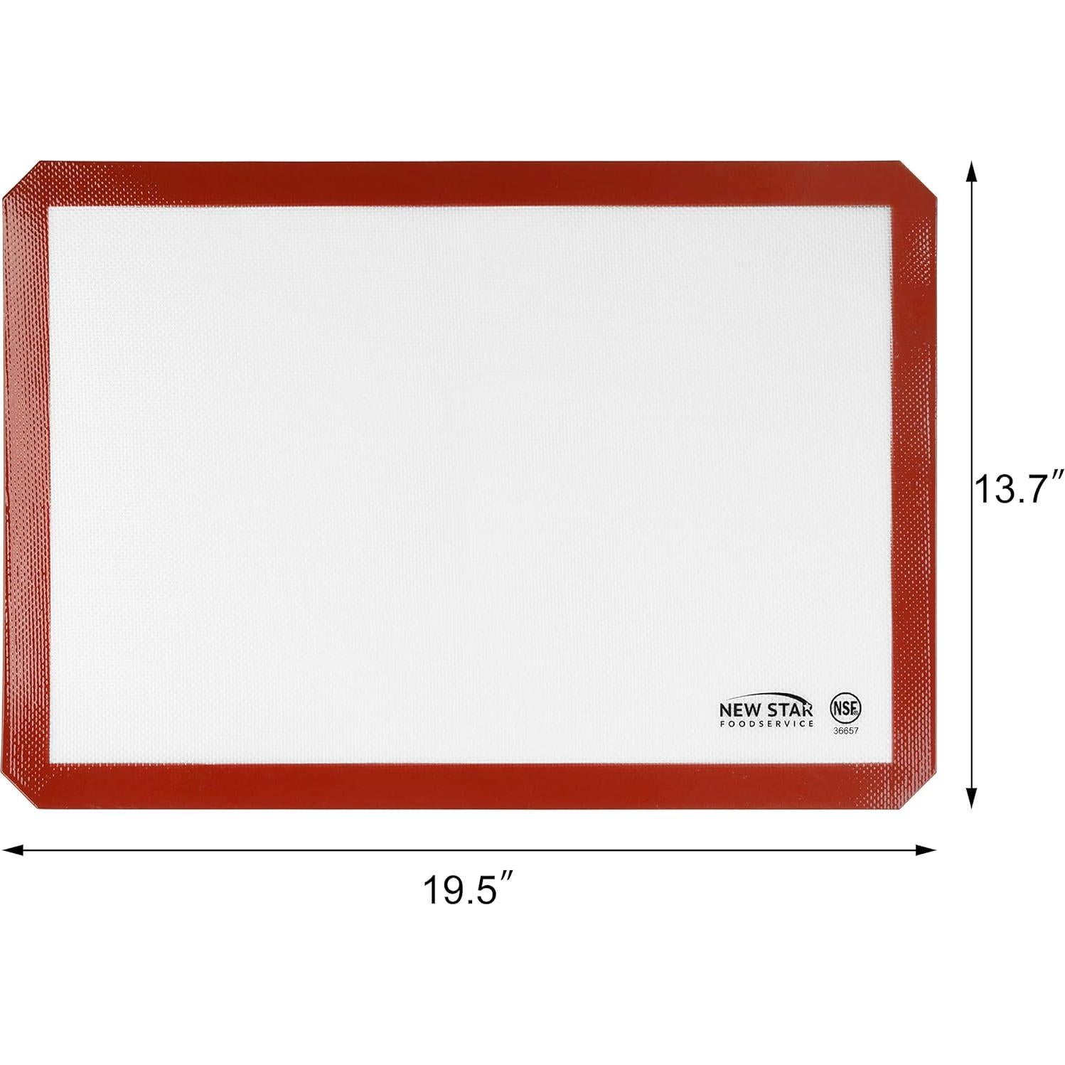 Tapete de Hornear de Silicona New Star 35.5 x 50.8 cm Antiadherente