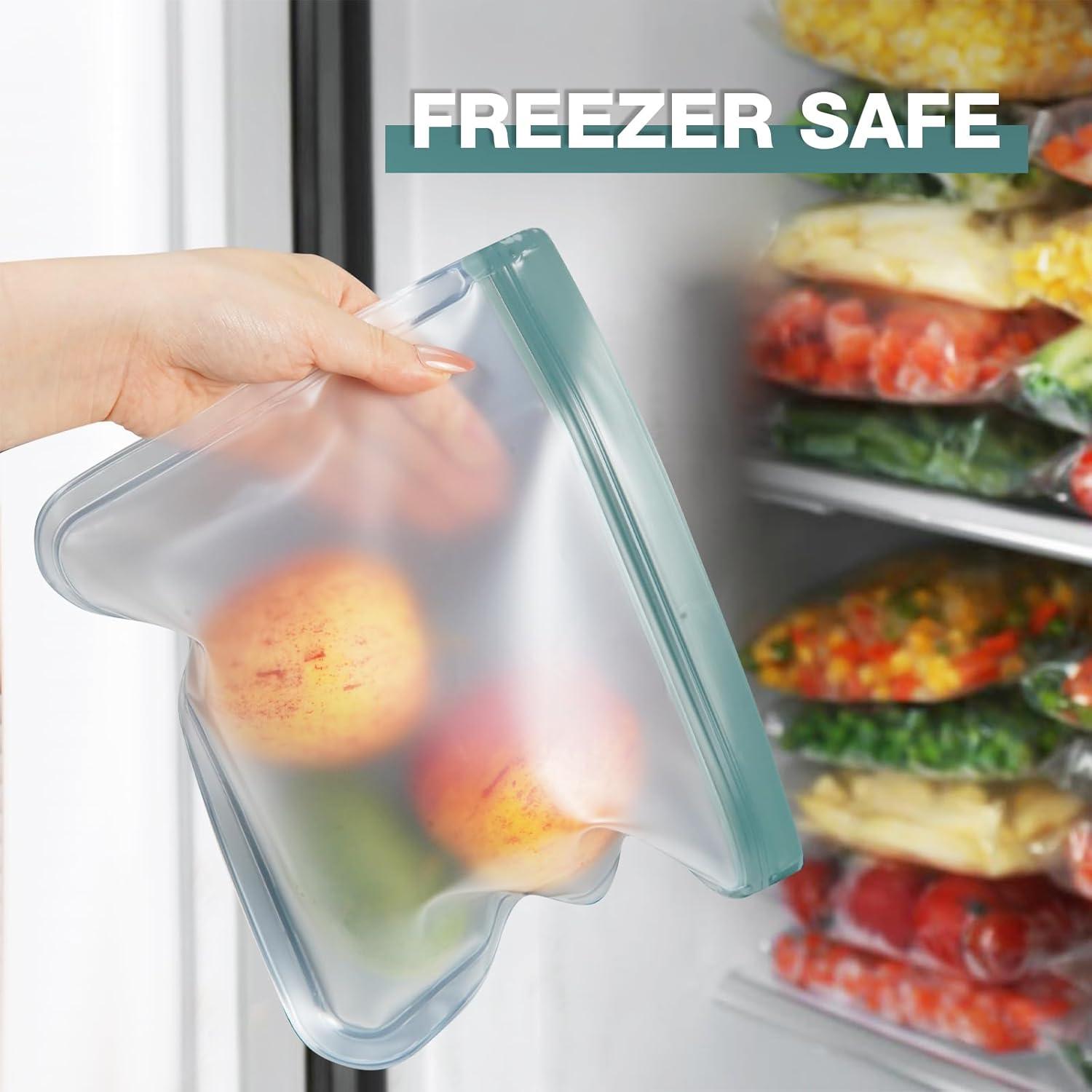 Bolsas de Almacenamiento Reutilizables Shiningwell - 6 Piezas