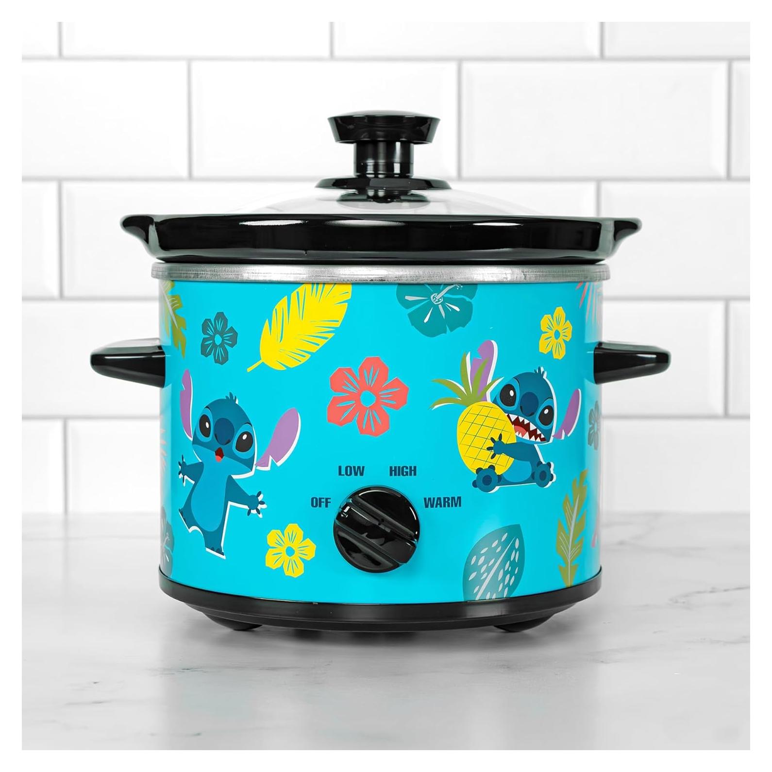 Olla de Cocción Lenta Uncanny Brands 2qt Disney Lilo & Stitch