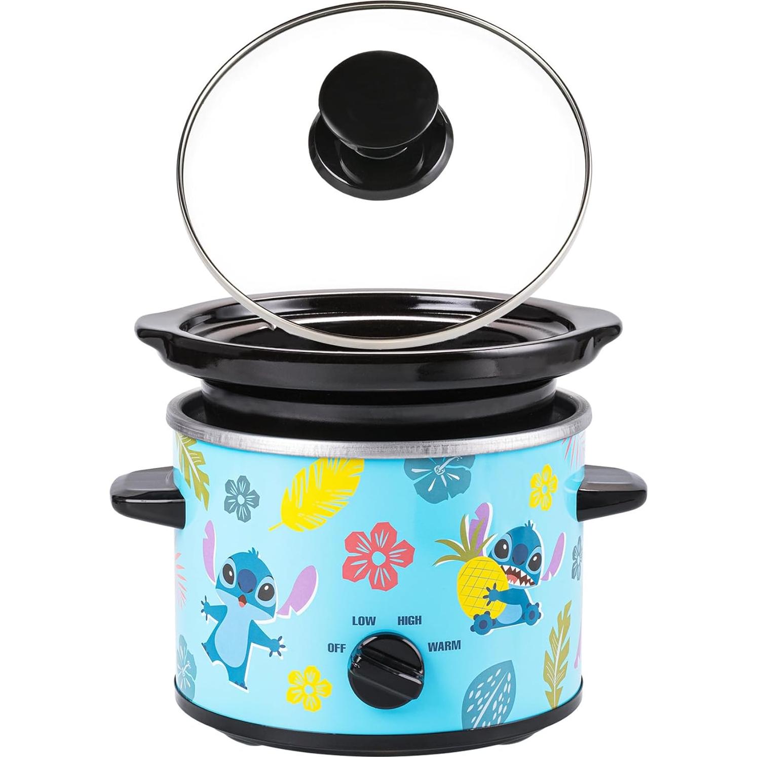 Olla de Cocción Lenta Uncanny Brands 2qt Disney Lilo & Stitch