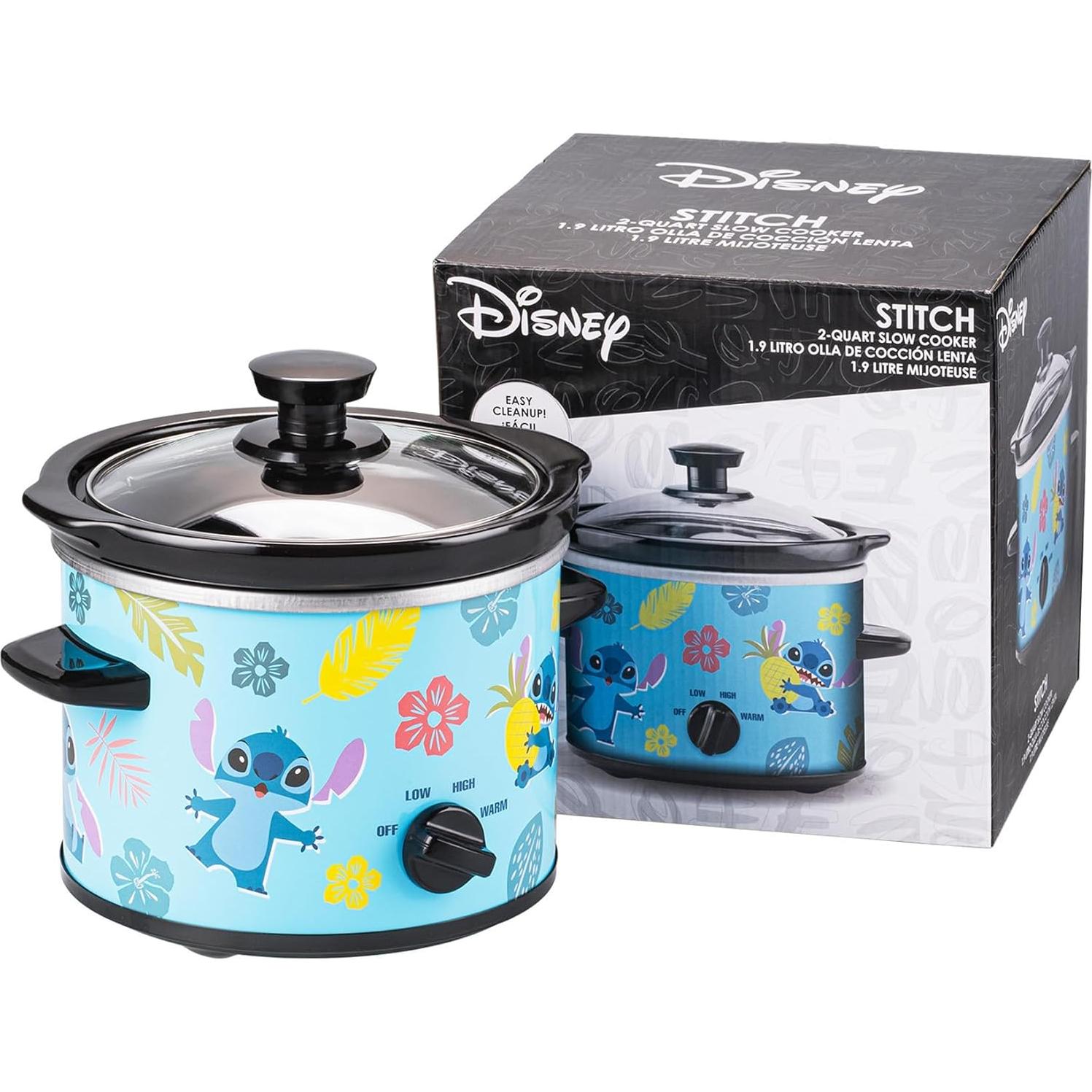 Olla de Cocción Lenta Uncanny Brands 2qt Disney Lilo & Stitch