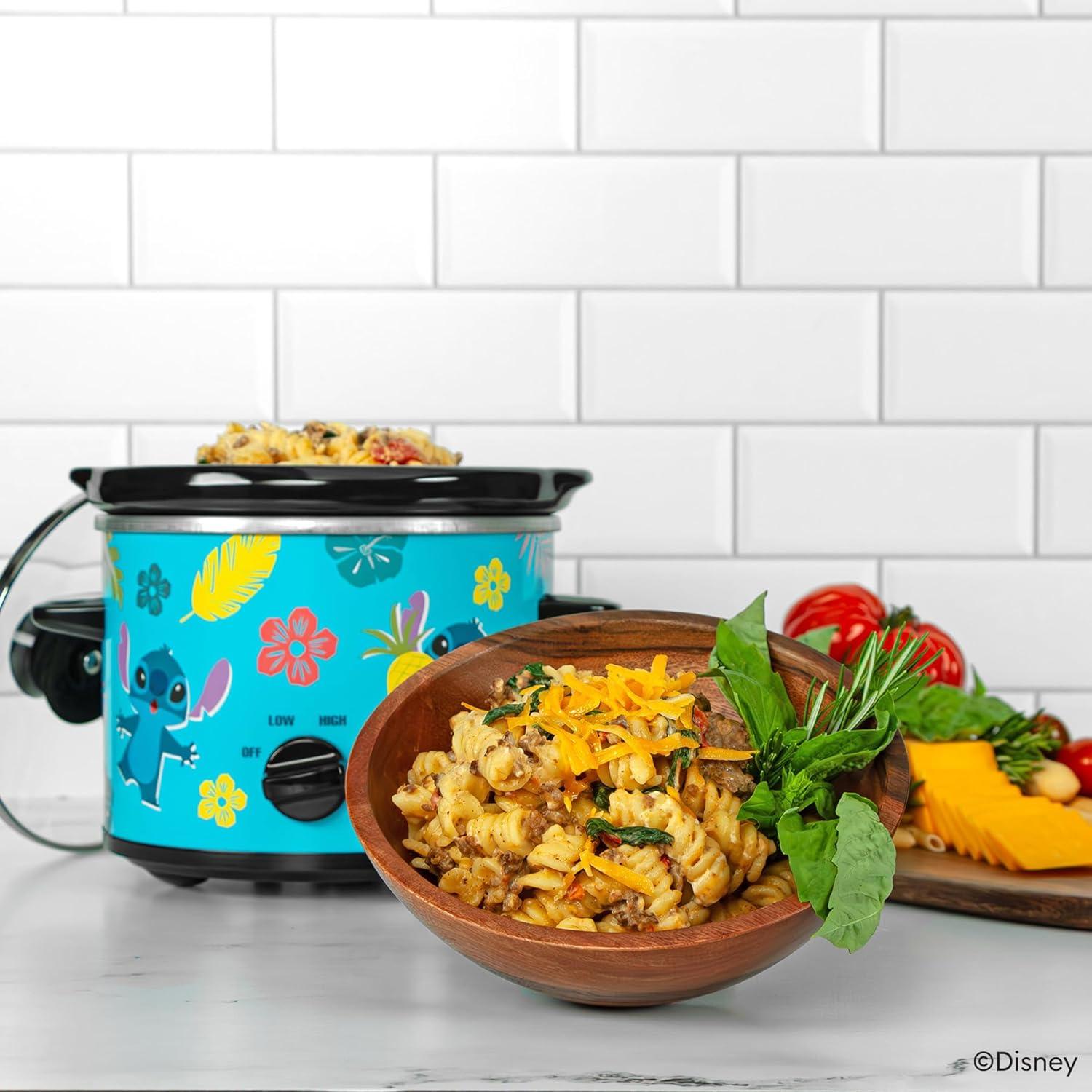 Olla de Cocción Lenta Uncanny Brands 2qt Disney Lilo & Stitch