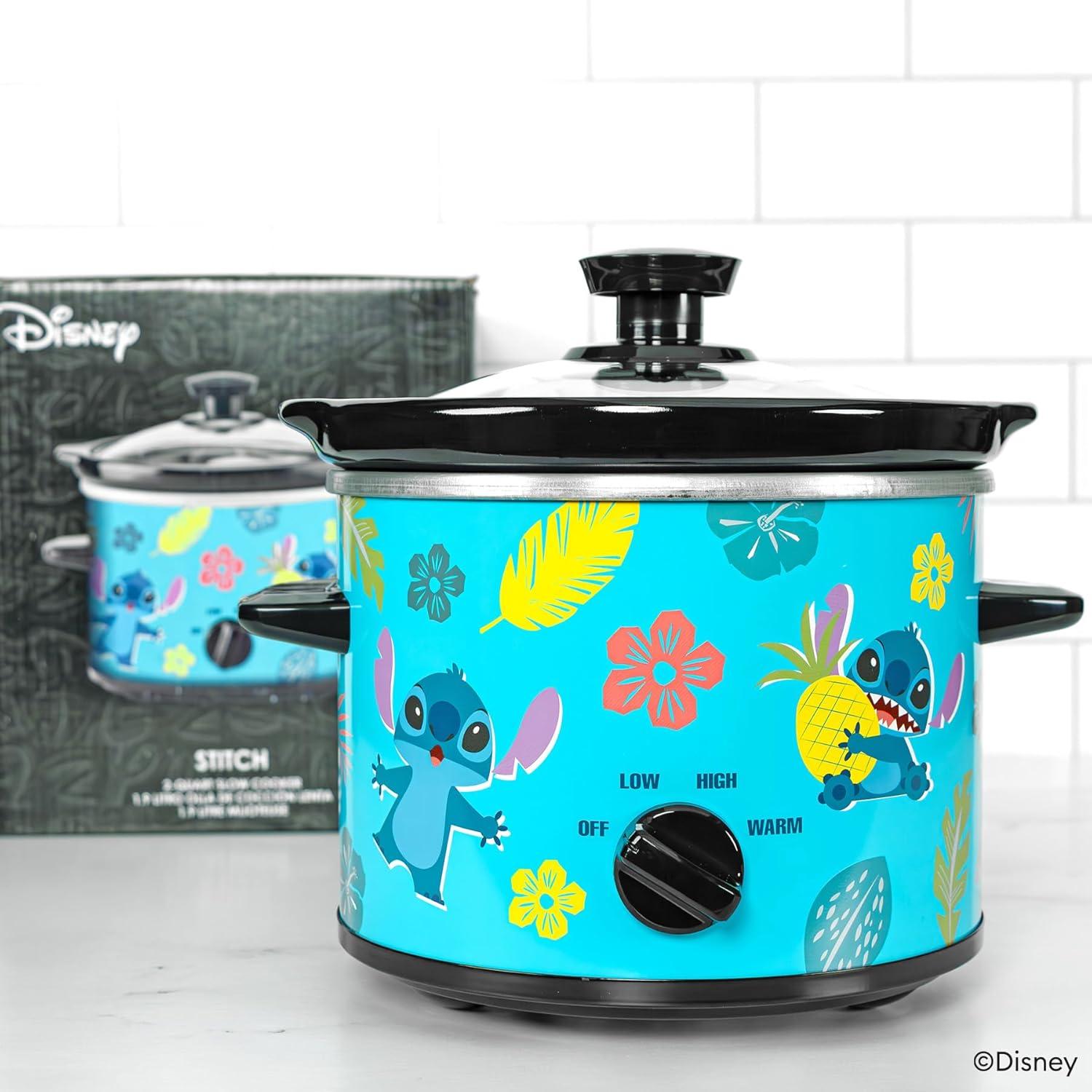 Olla de Cocción Lenta Uncanny Brands 2qt Disney Lilo & Stitch
