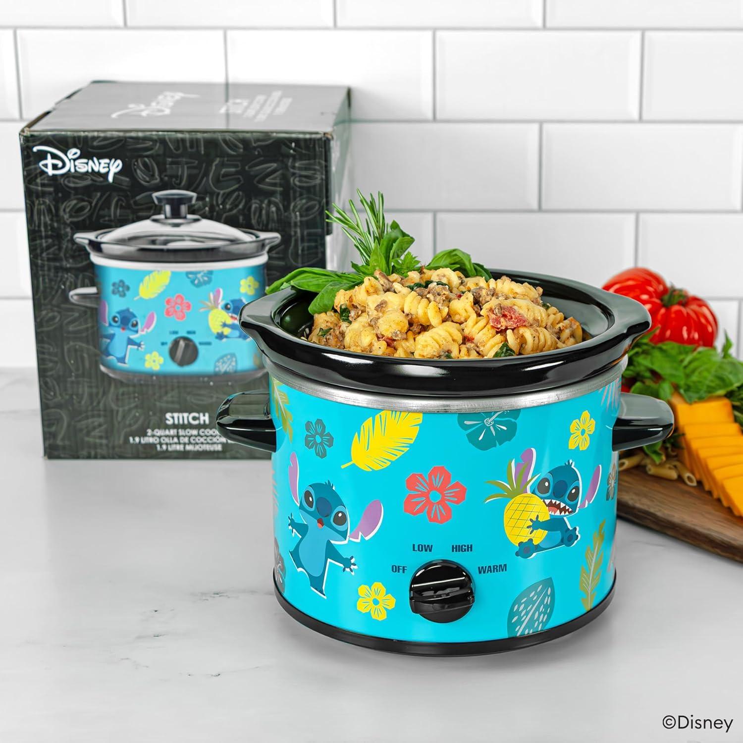 Olla de Cocción Lenta Uncanny Brands 2qt Disney Lilo & Stitch