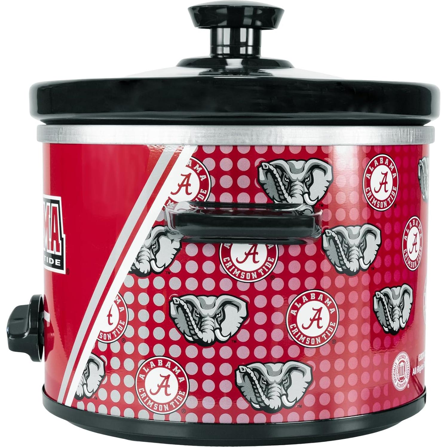 Olla de Cocción Lenta 2qt Uncanny Brands Alabama Crimson Tide