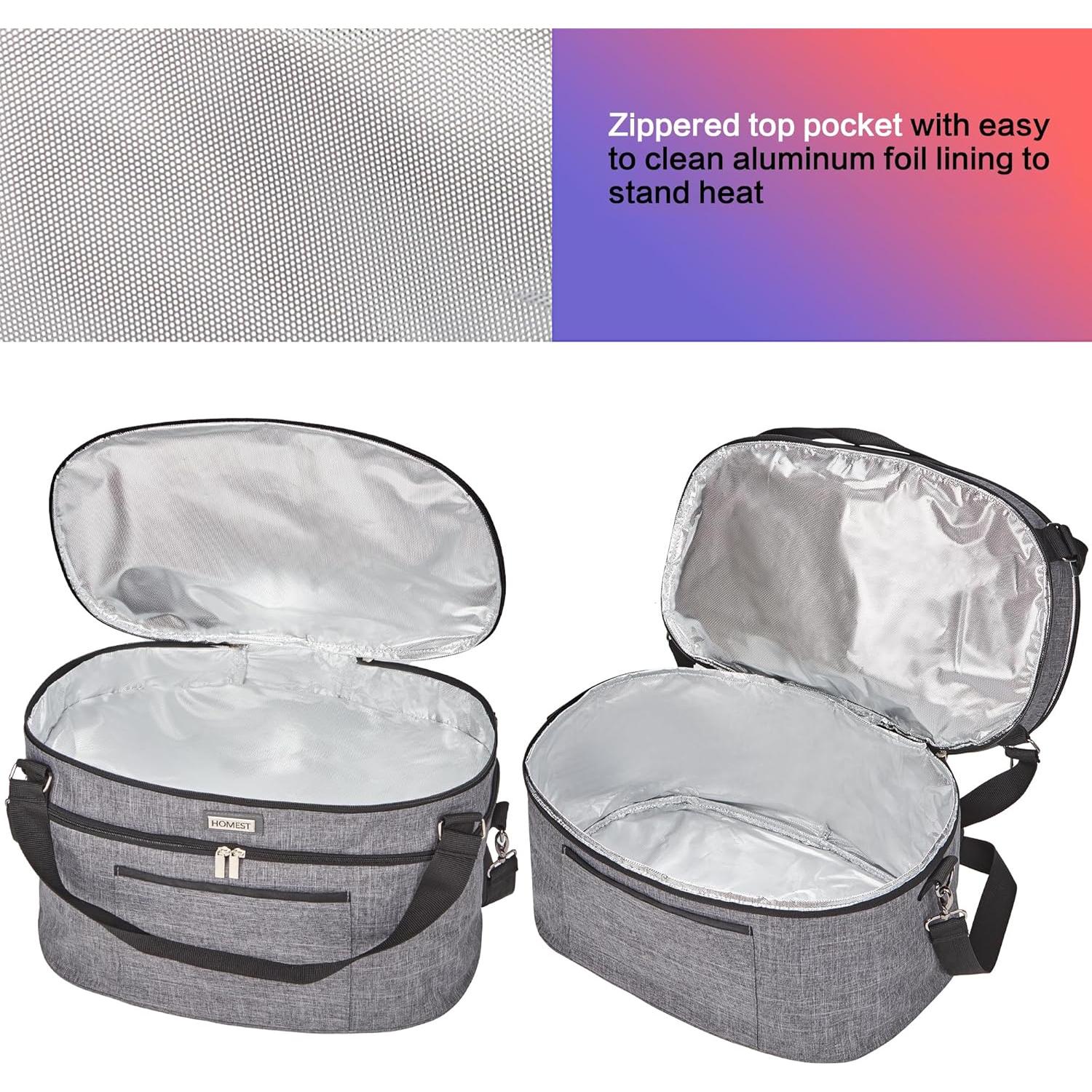 Bolsa Aislada para Olla de Cocción Lenta HOMEST 6-8 Qt