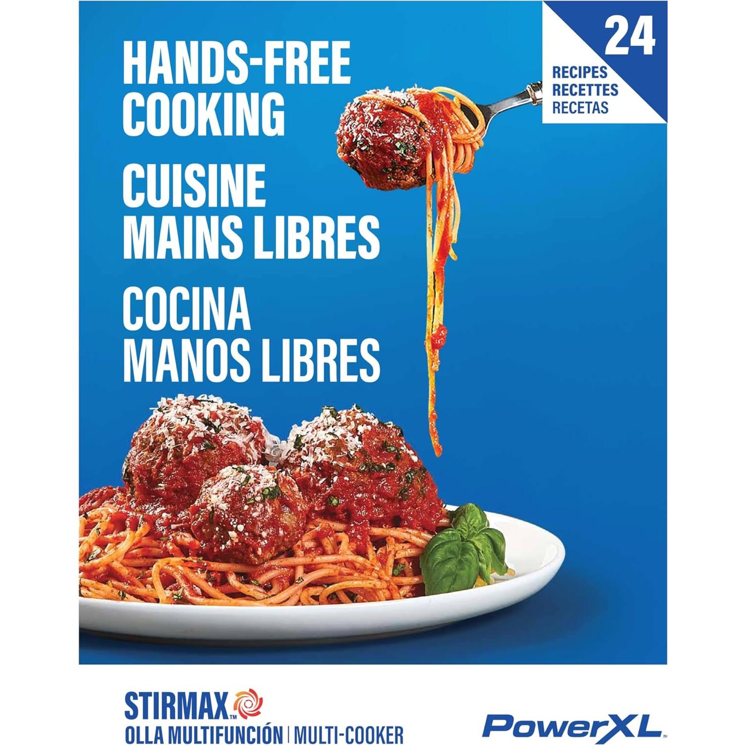 Olla Multiusos Digital PowerXL 7.5L Azul Medianoche 9 en 1