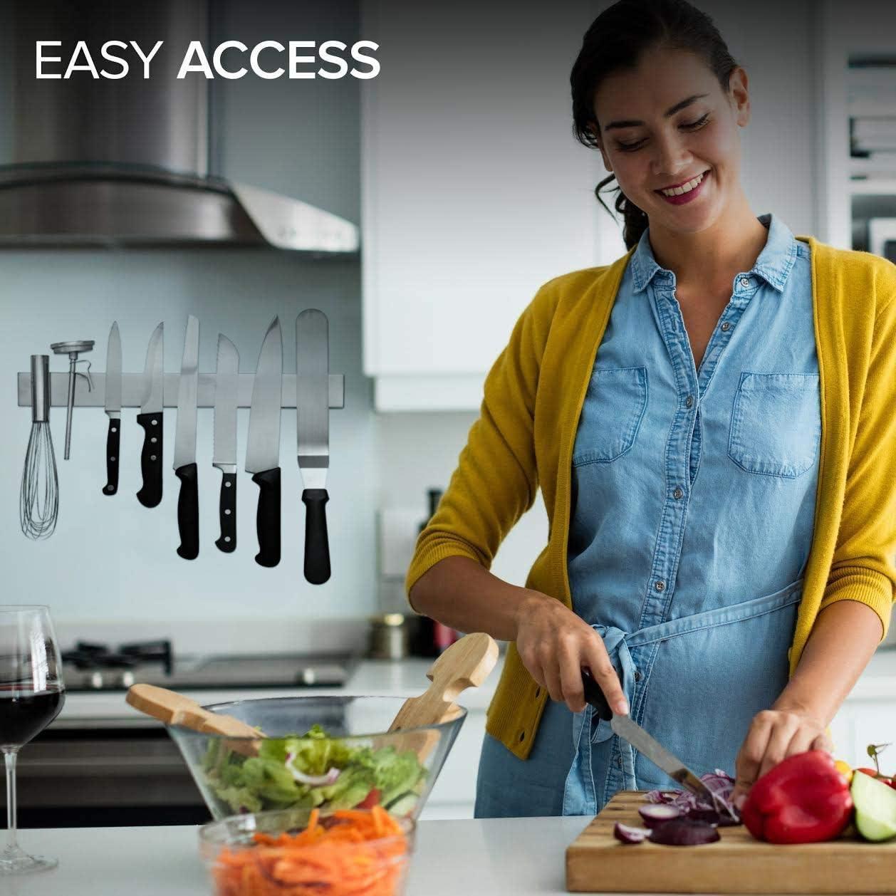 Barra Magnética de Acero Inoxidable Innovaciones Modernas 40.64 cm