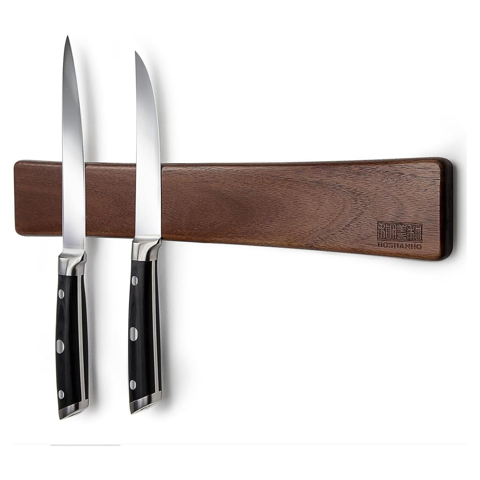 Soporte Magnético para Cuchillos HOSHANHO 40 cm Madera Acacia