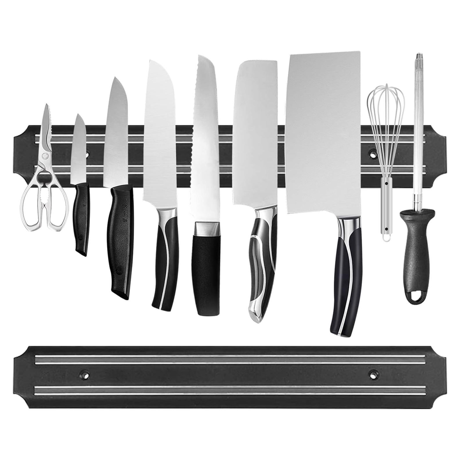 Tira Magnética para Cuchillos PENXUA 38 cm Set de 2 Negra