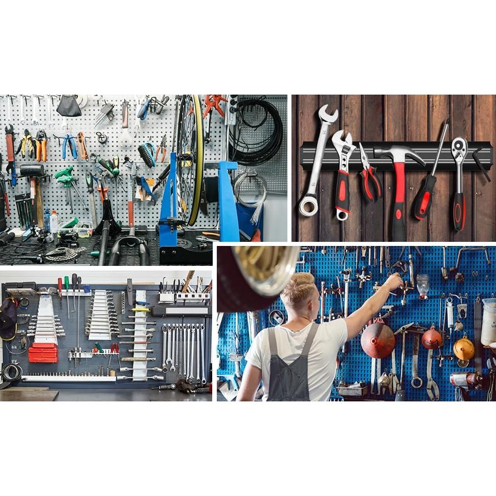 Tira Magnética para Cuchillos PENXUA 38 cm Set de 2 Negra