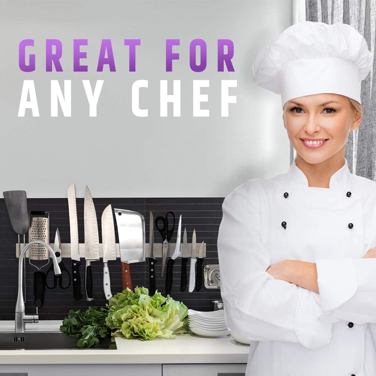 Soporte Magnético para Cuchillos HMmagnets 61 cm Acero Inoxidable