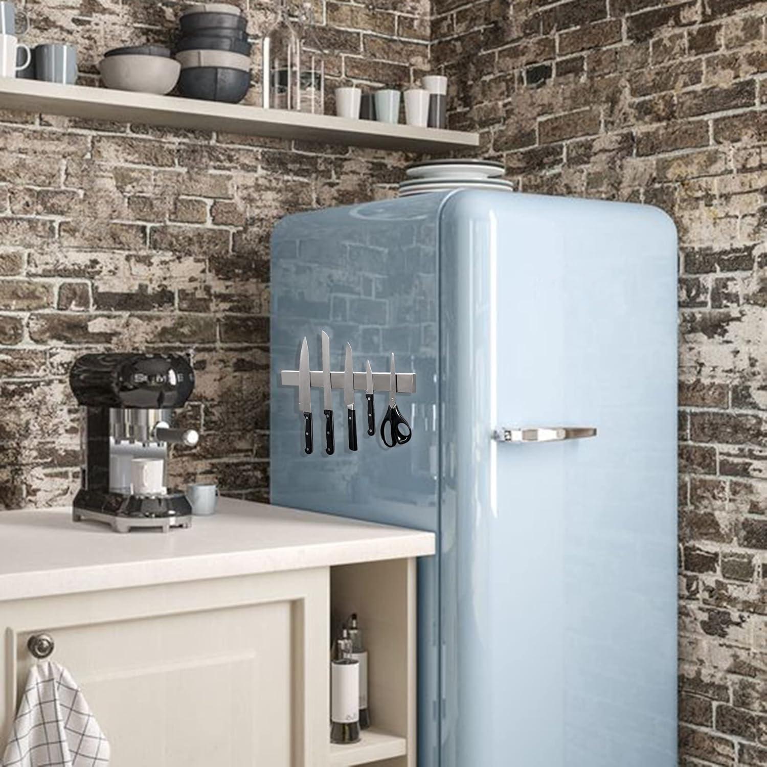 Soporte Magnético para Cuchillos Hamletoff 40.64 cm Acero Inoxidable