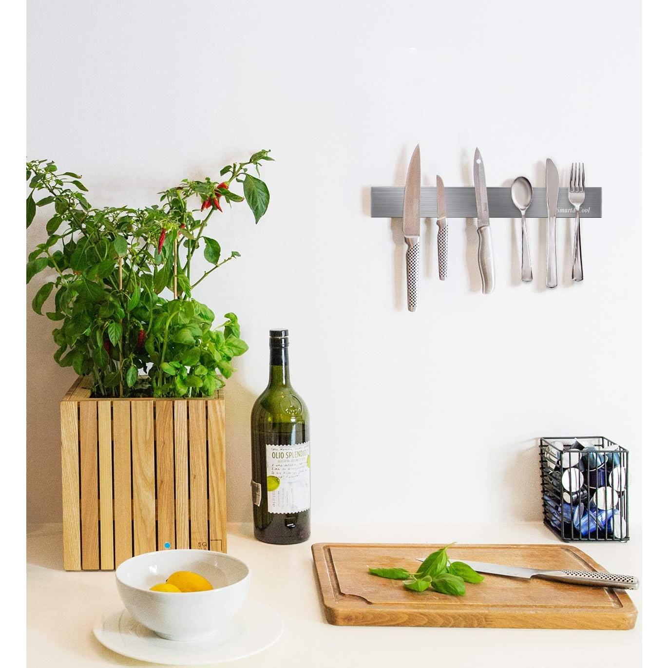 Soporte Magnético para Cuchillos Smart&Cool 30.48 cm Acero Inoxidable
