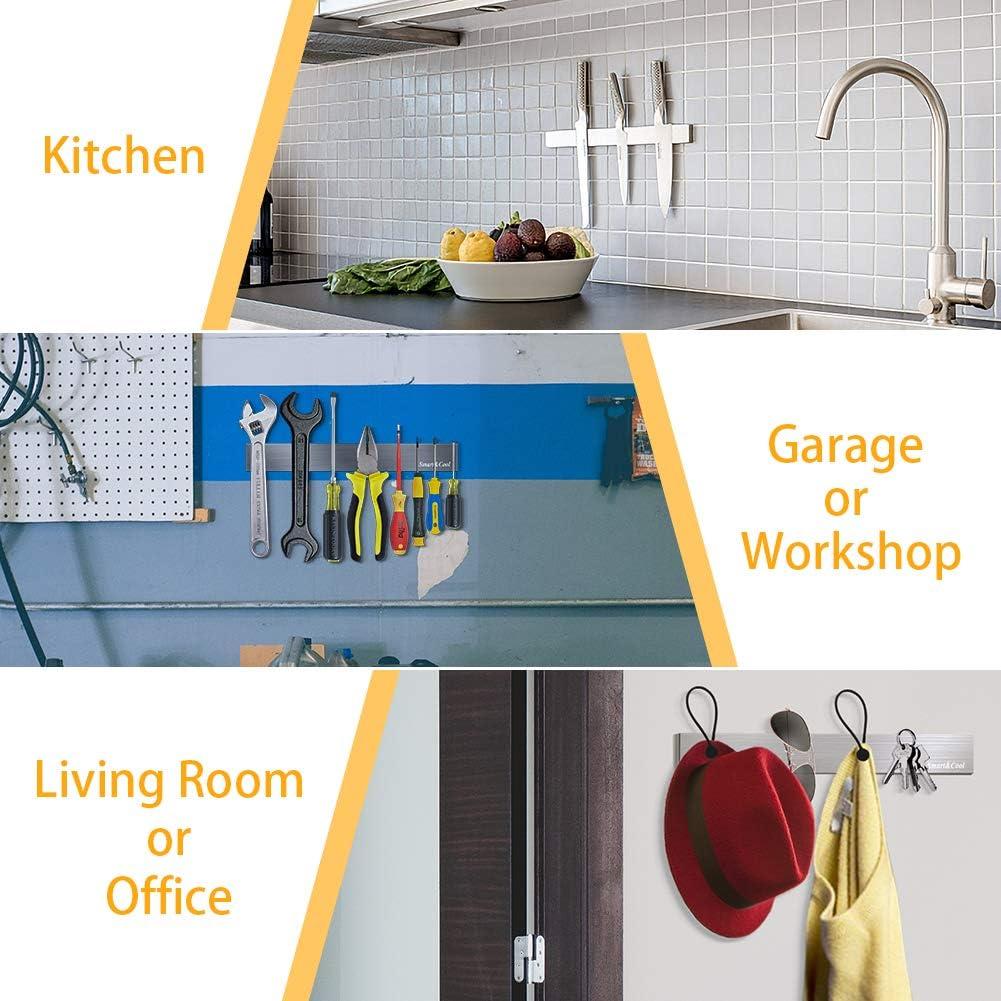 Soporte Magnético para Cuchillos Smart&Cool 30.48 cm Acero Inoxidable