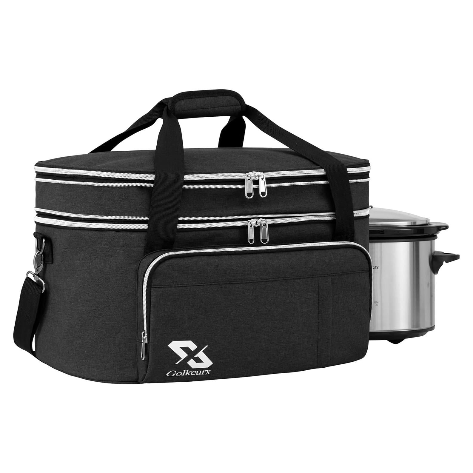 Bolsa de Cocción Lenta Golkcurx Doble Capa para CrockPot 6-8L