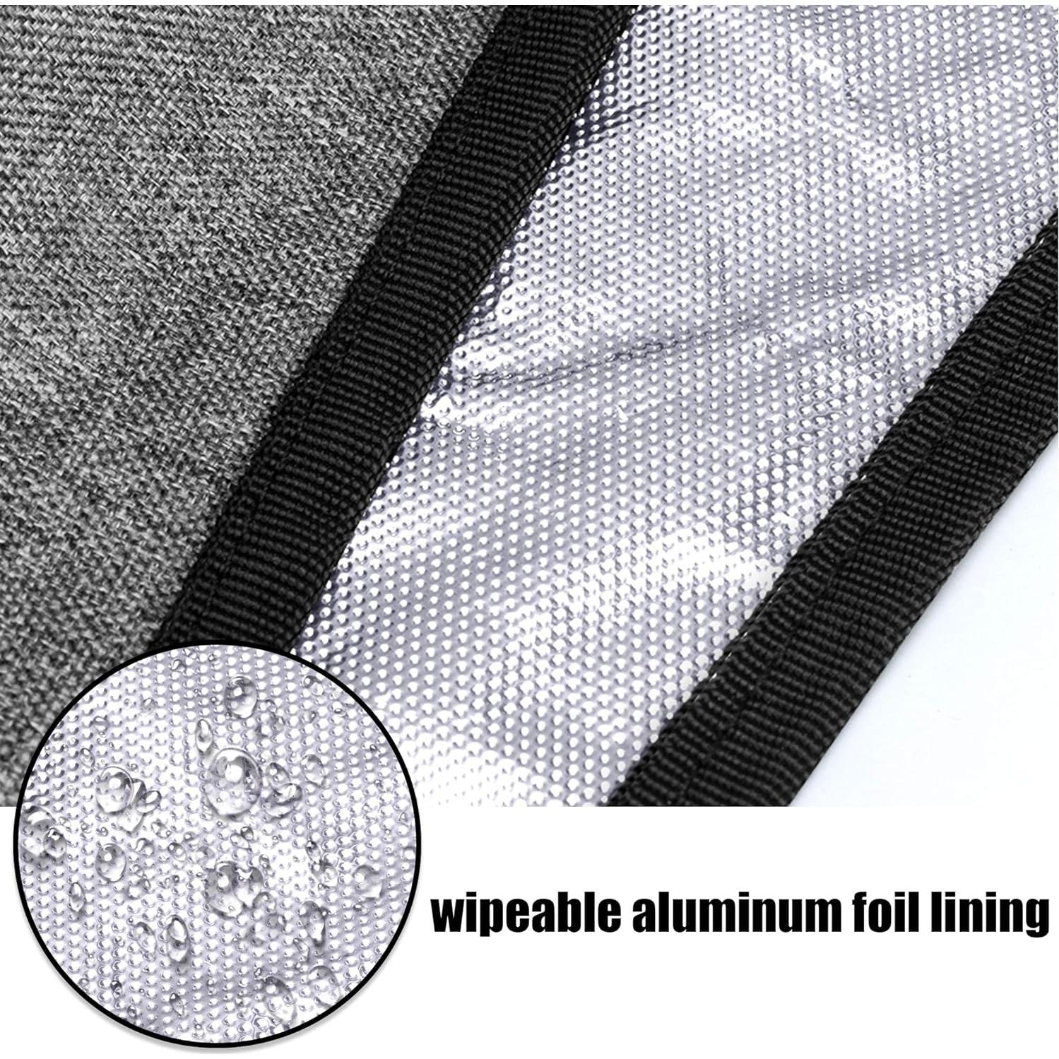 Funda para Olla de Cocción Lenta LUXJA Ovalada 6-8 Qt Gris