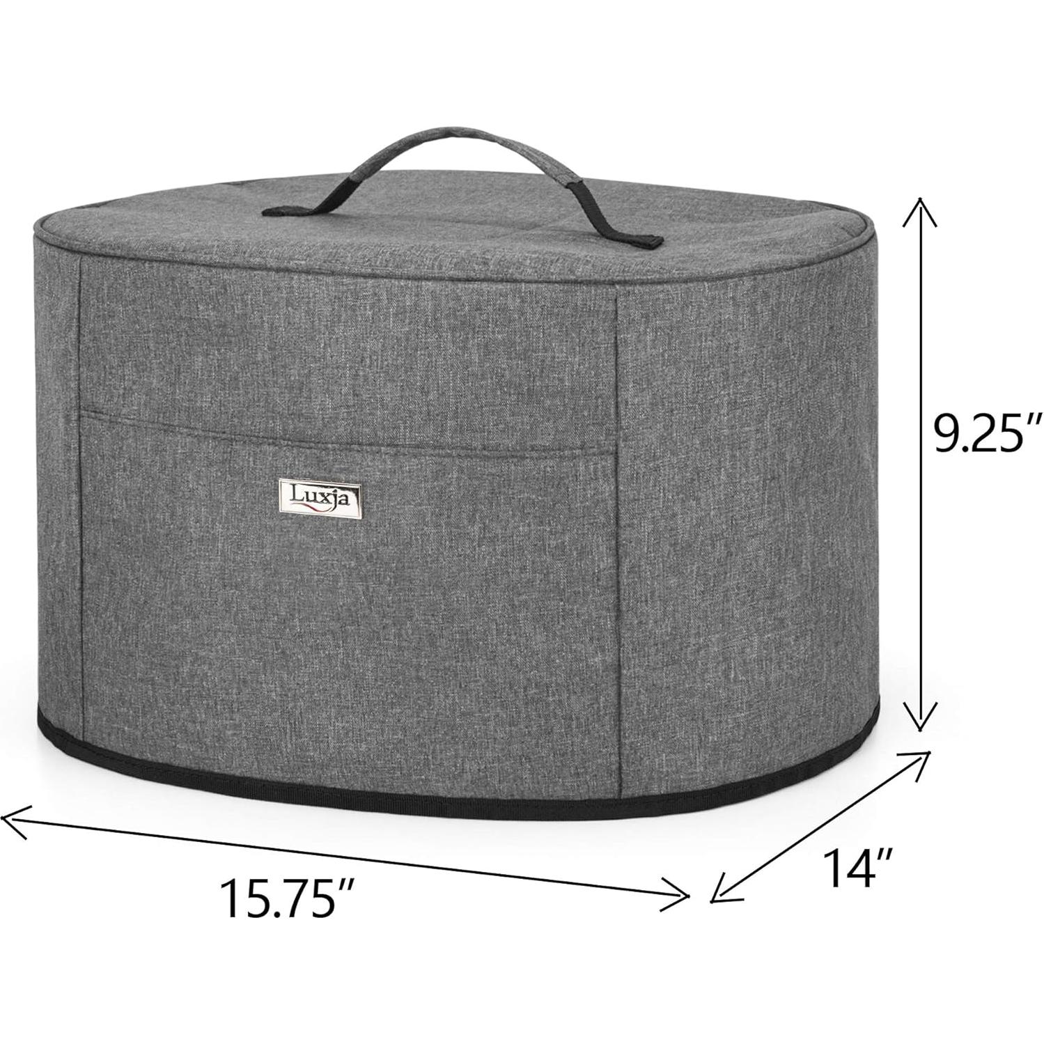 Funda para Olla de Cocción Lenta LUXJA Ovalada 6-8 Qt Gris