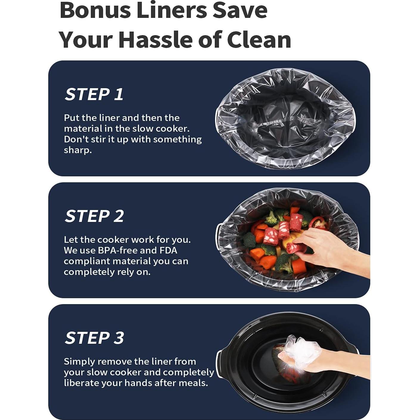 Olla de Cocción Lenta Programable KOOC 8.5 Qt Negra Ovalada