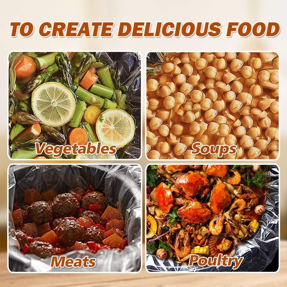 Bolsas Desechables para Olla Lenta WRAPOK 33x53.3 cm - 20 Unidades