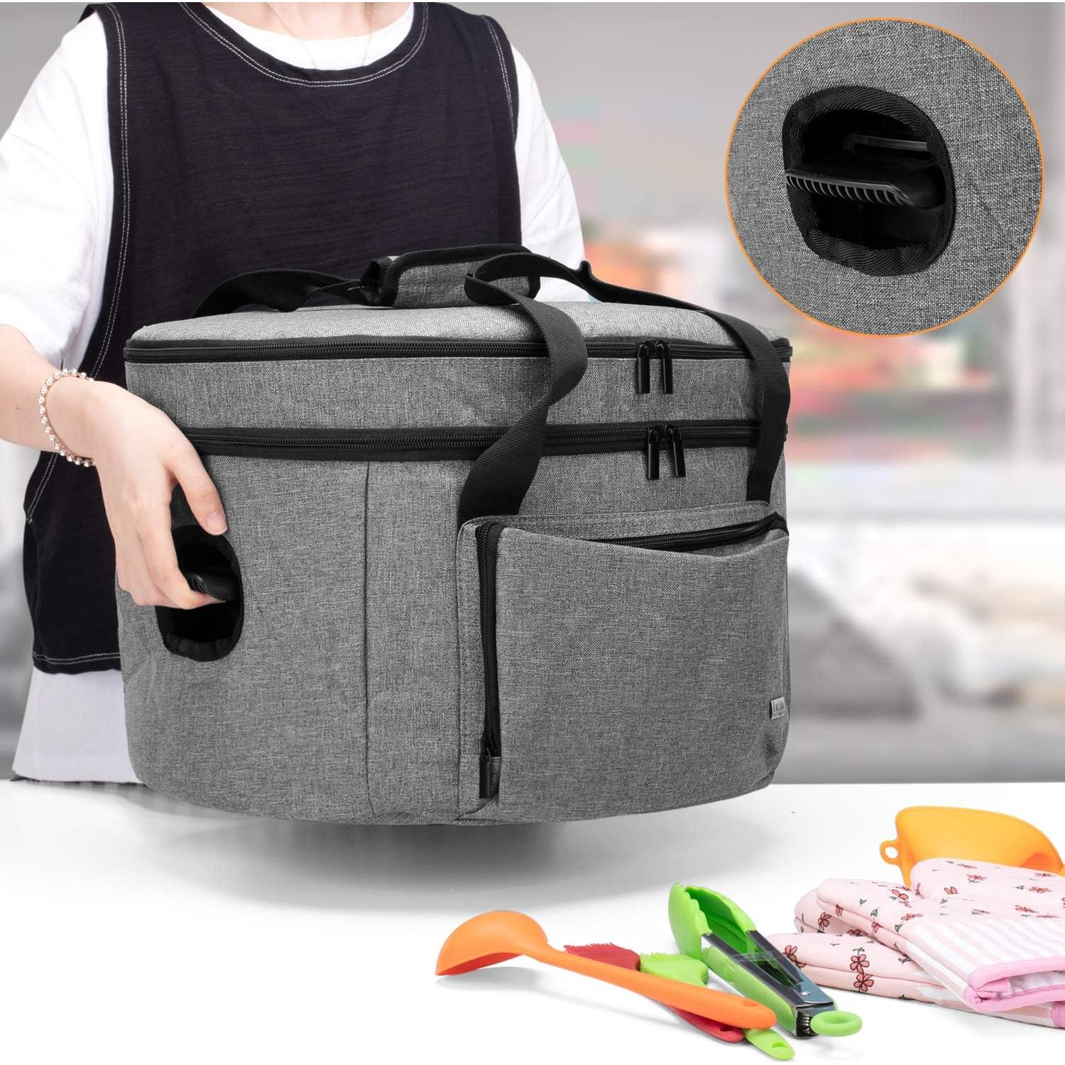 Bolsa de transporte para olla de cocción lenta LUXJA 6-8 qt