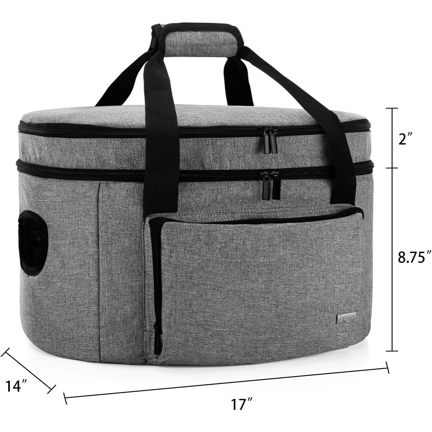 Bolsa de transporte para olla de cocción lenta LUXJA 6-8 qt