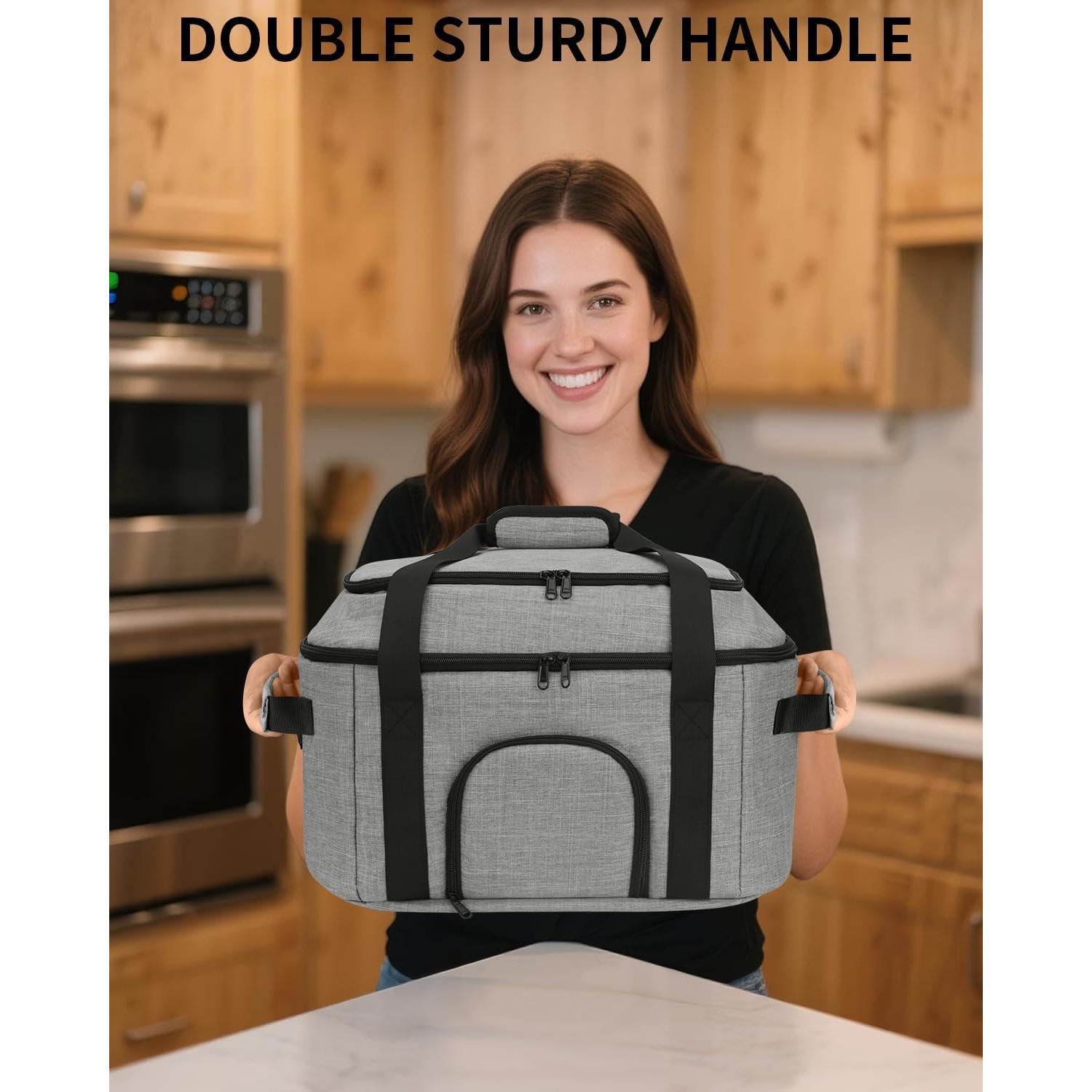 Bolsa de Transporte DD DEVILLI para Olla de Cocción Lenta 6-8qt